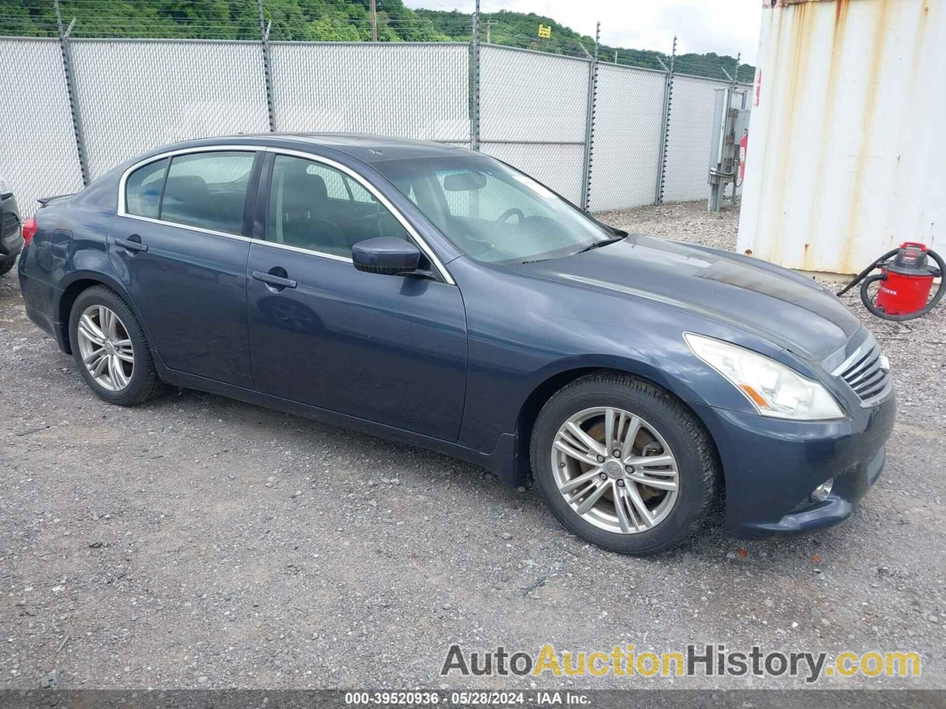 INFINITI G37 SPORT, JN1CV6APXBM507032