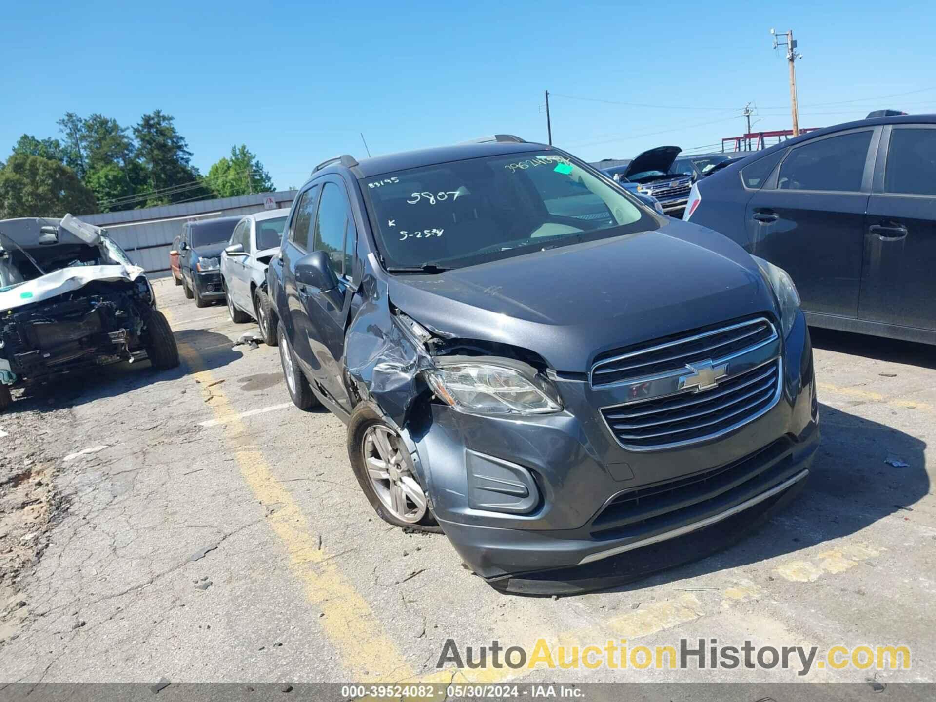 CHEVROLET TRAX 1LT, 3GNCJLSB5GL185807