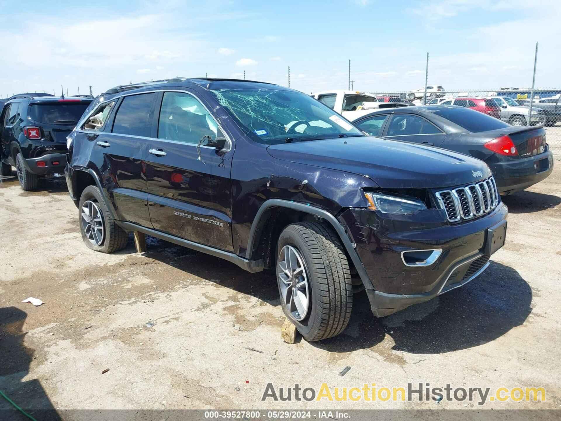 JEEP GRAND CHEROKEE LIMITED, 1C4RJEBG9KC615322