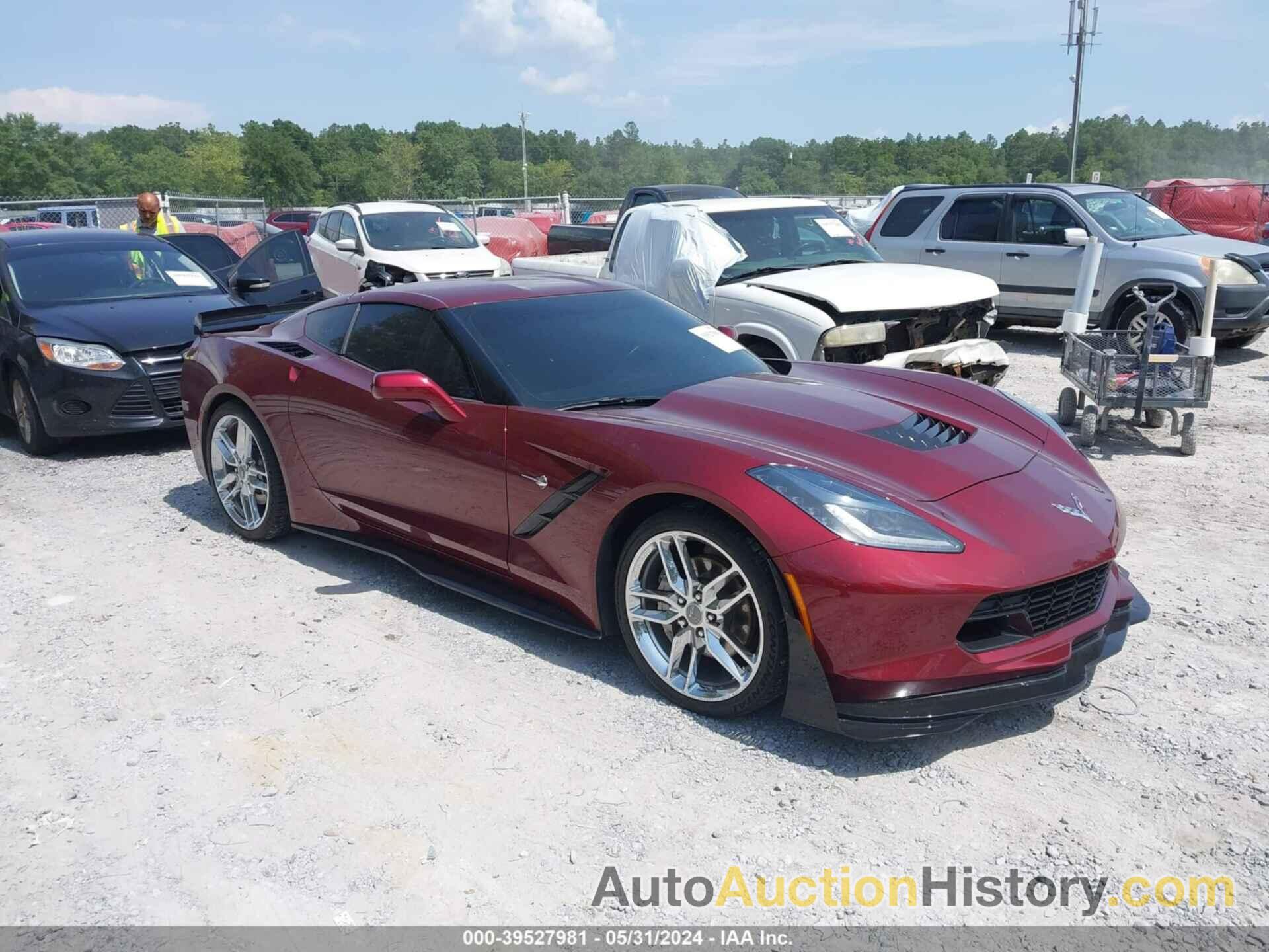 CHEVROLET CORVETTE STINGRAY, 1G1YB2D76K5123462