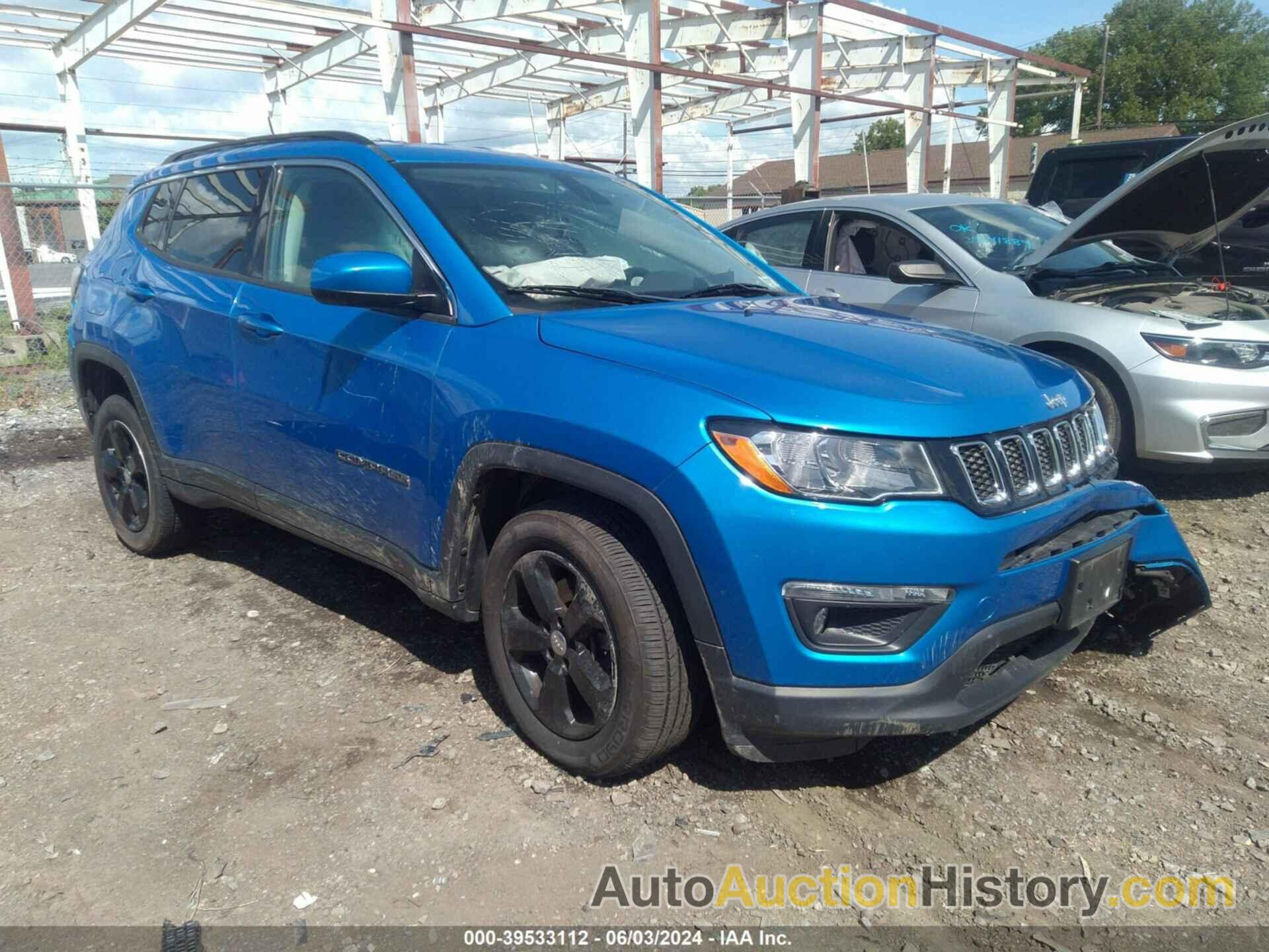 JEEP COMPASS LATITUDE 4X4, 3C4NJDBB0JT270472