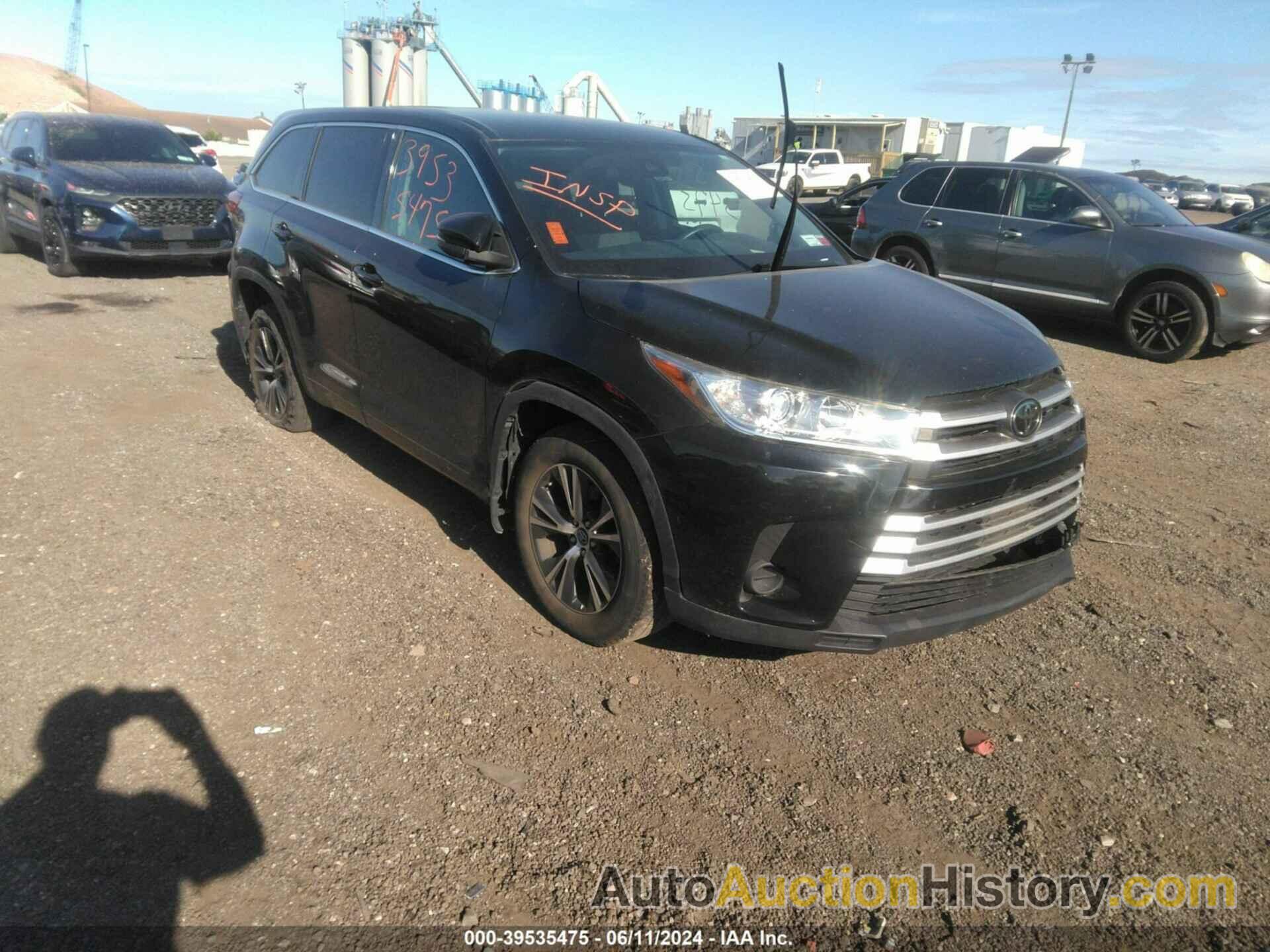 TOYOTA HIGHLANDER LE, 5TDBZRFH4JS909969