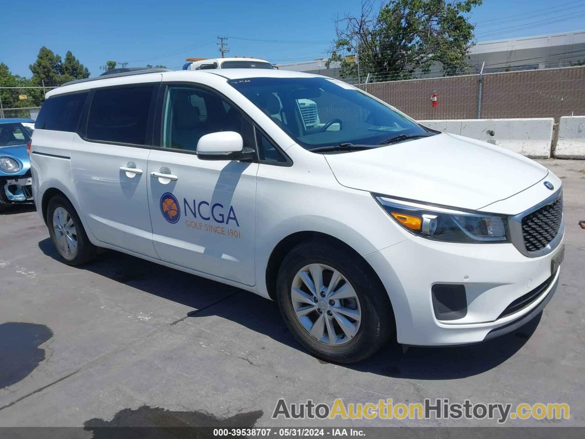 KIA SEDONA LX, KNDMB5C16H6321255