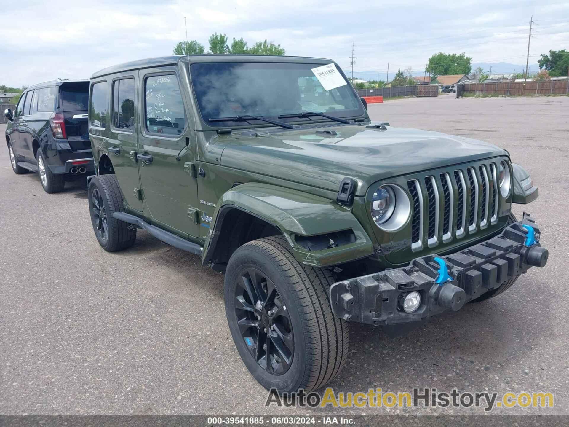 JEEP WRANGLER 4XE SAHARA 4X4, 1C4JJXP68PW627010