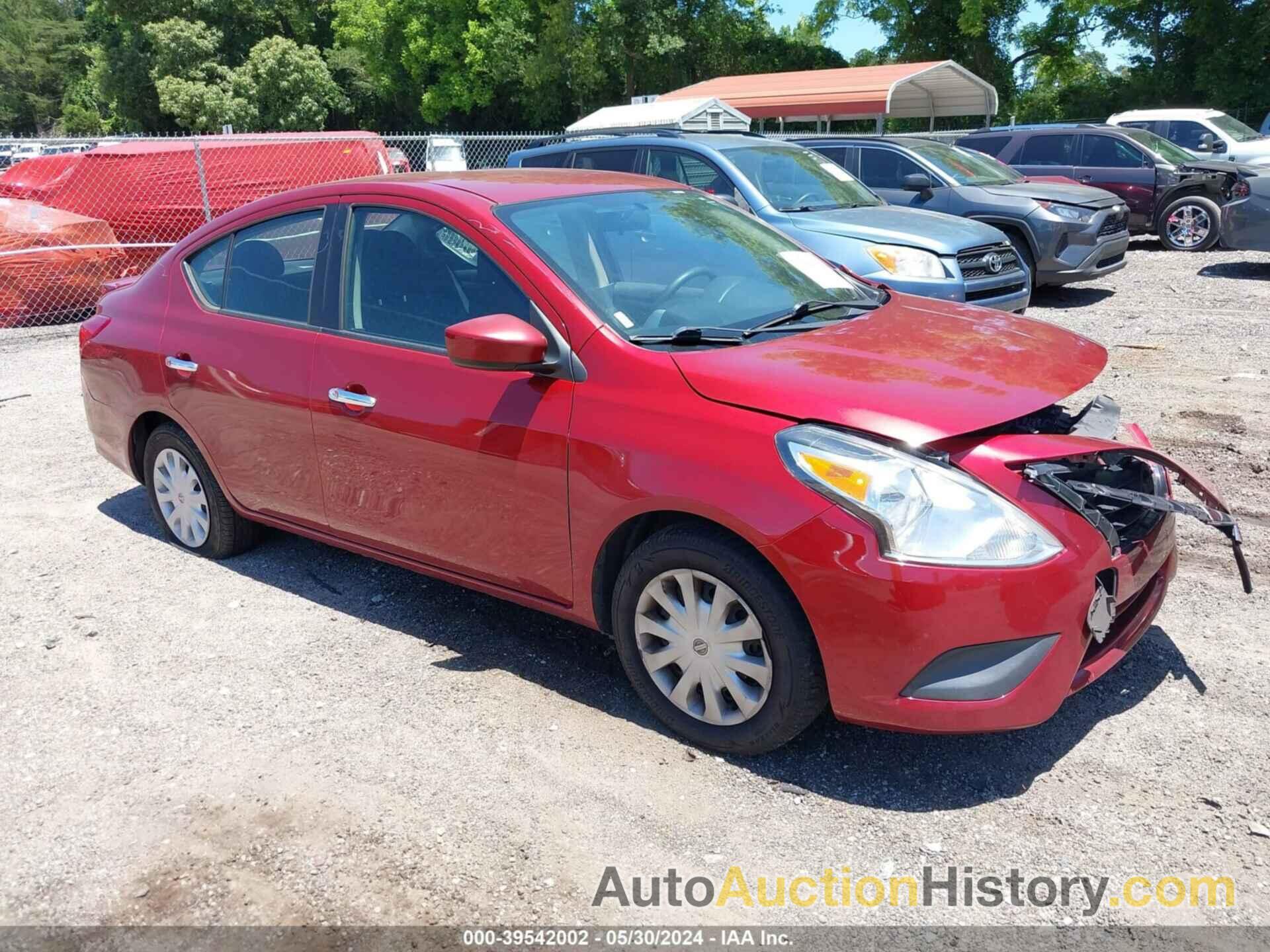 NISSAN VERSA 1.6 SV, 3N1CN7AP5HK424493