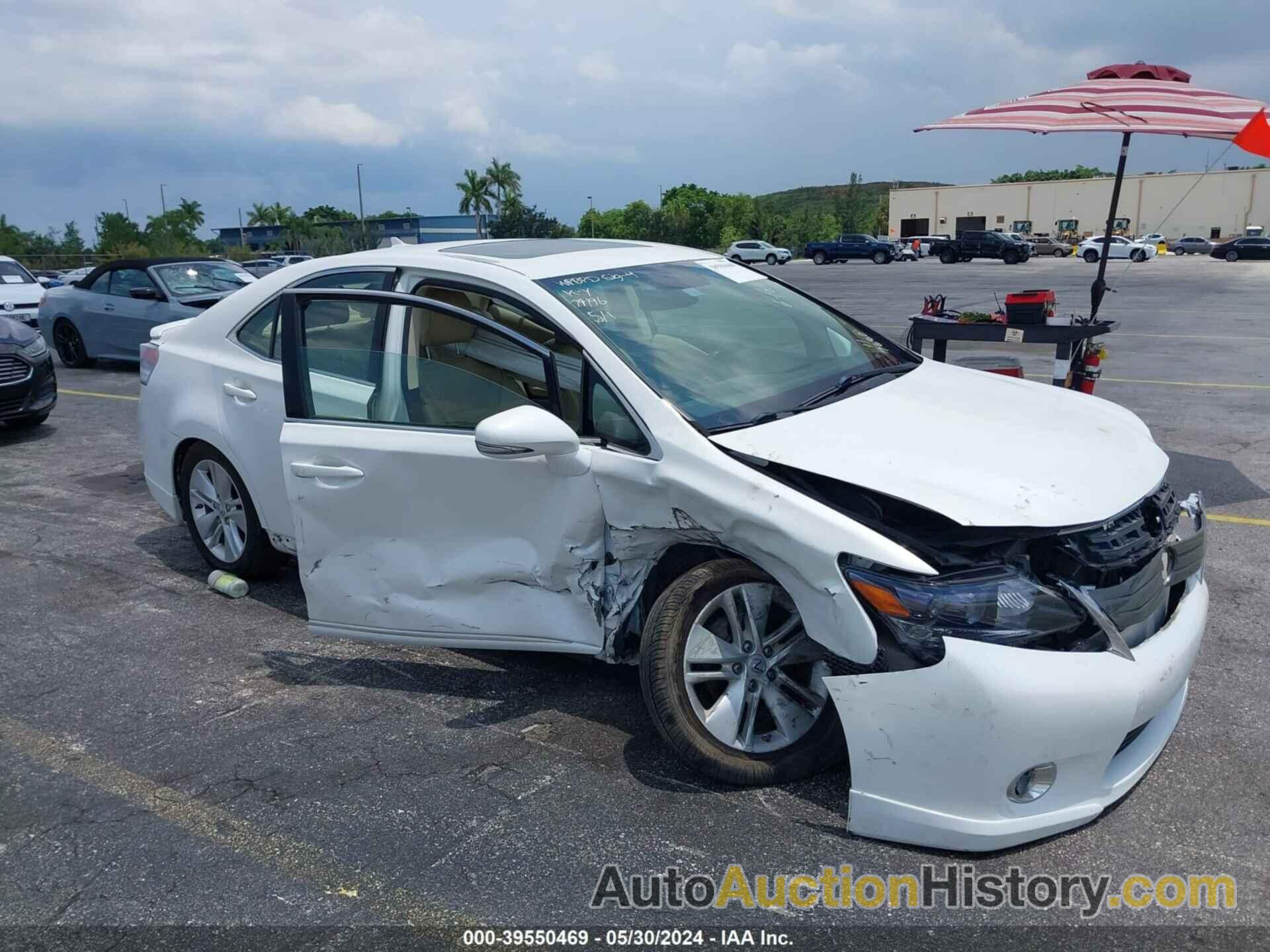 LEXUS HS 250H, JTHBB1BA0B2047680