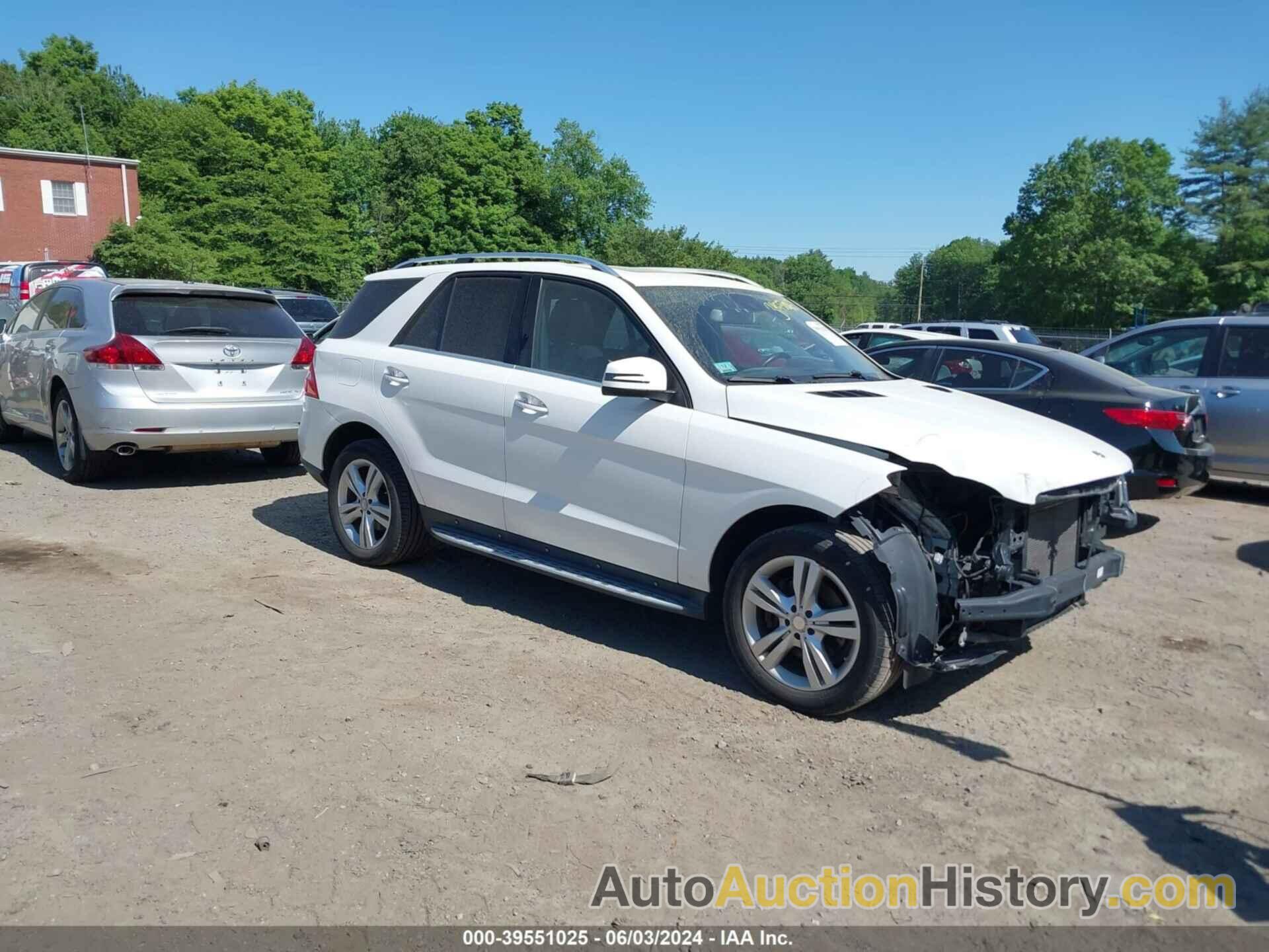 MERCEDES-BENZ ML 350 4MATIC, 4JGDA5HB0EA438676