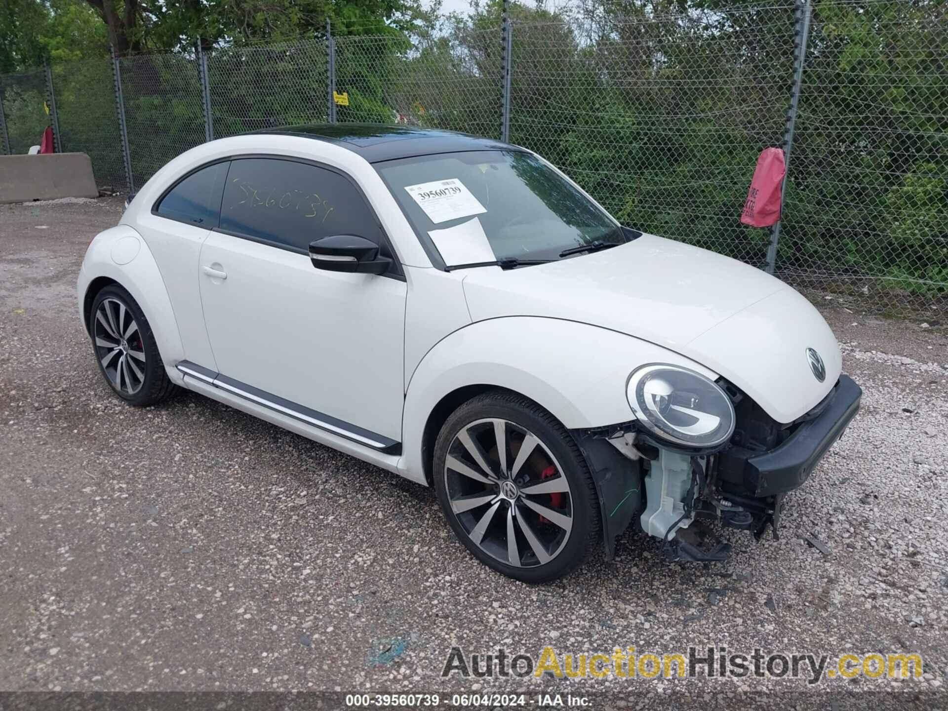 VOLKSWAGEN BEETLE TURBO, 3VWVA7AT7CM638913