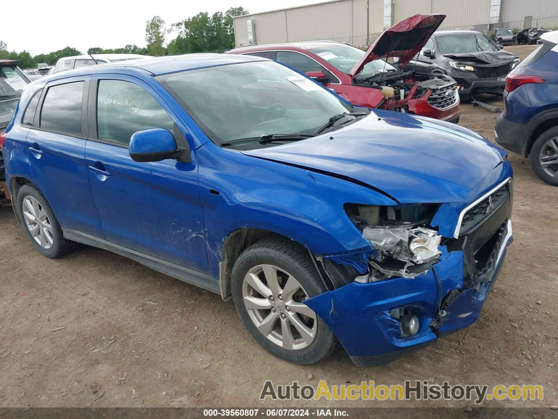 MITSUBISHI OUTLANDER SPORT ES, 4A4AR3AW6FE061419