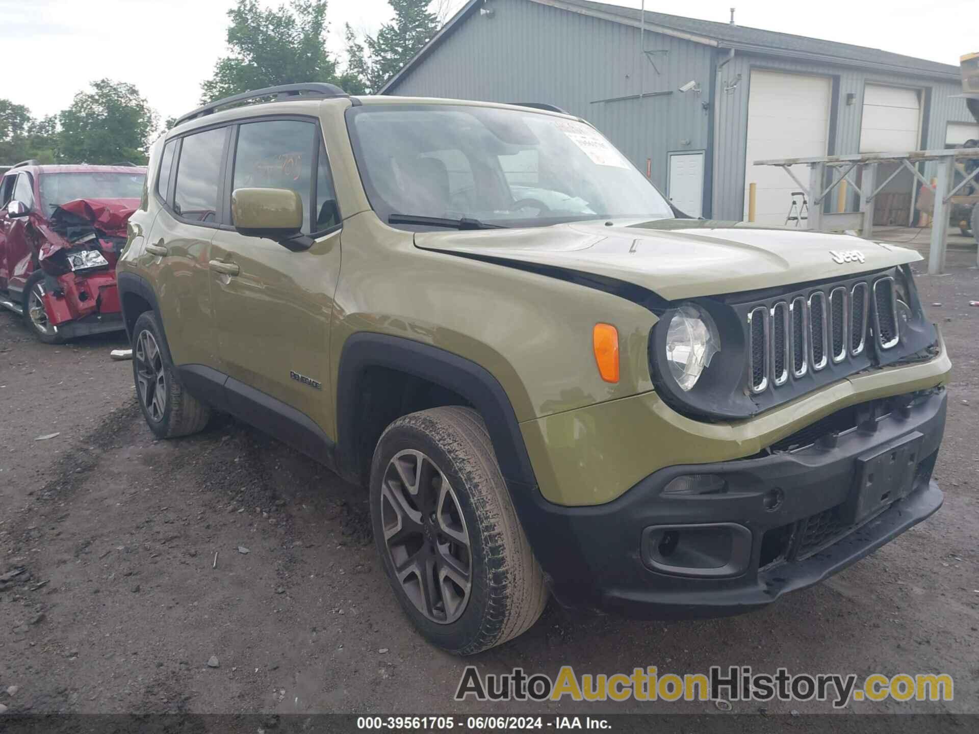 JEEP RENEGADE LATITUDE, ZACCJBBT4FPB84441