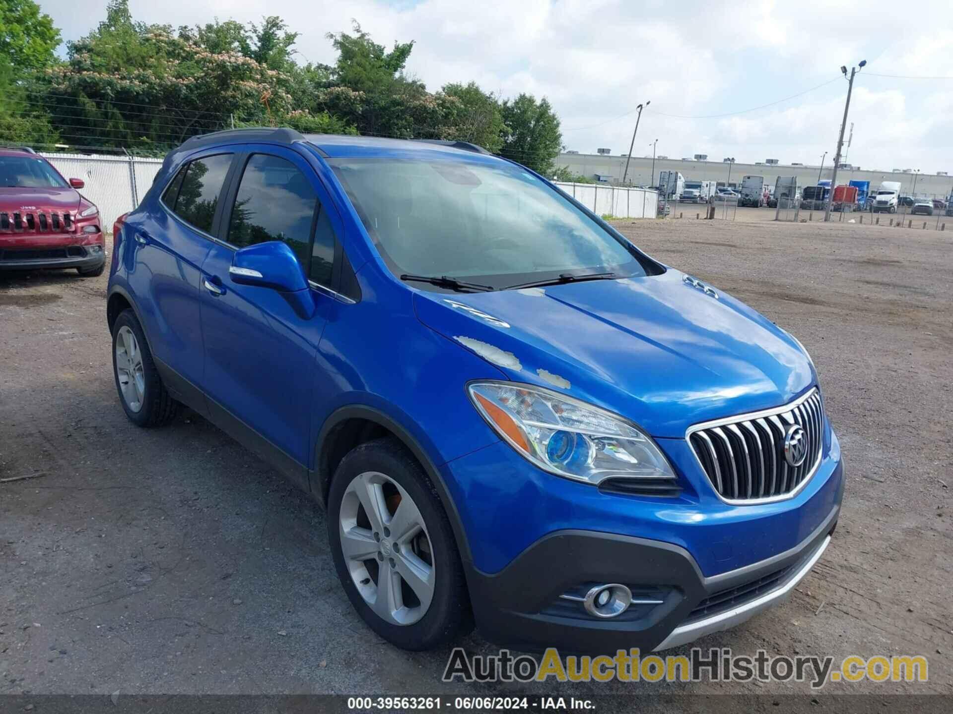 BUICK ENCORE LEATHER, KL4CJCSB4FB269099