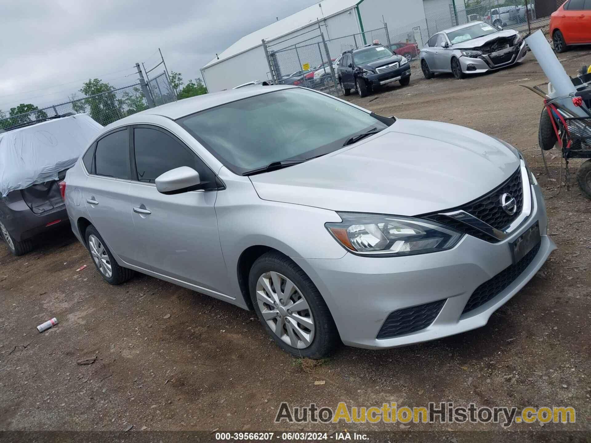 NISSAN SENTRA SV, 3N1AB7AP1HY296329