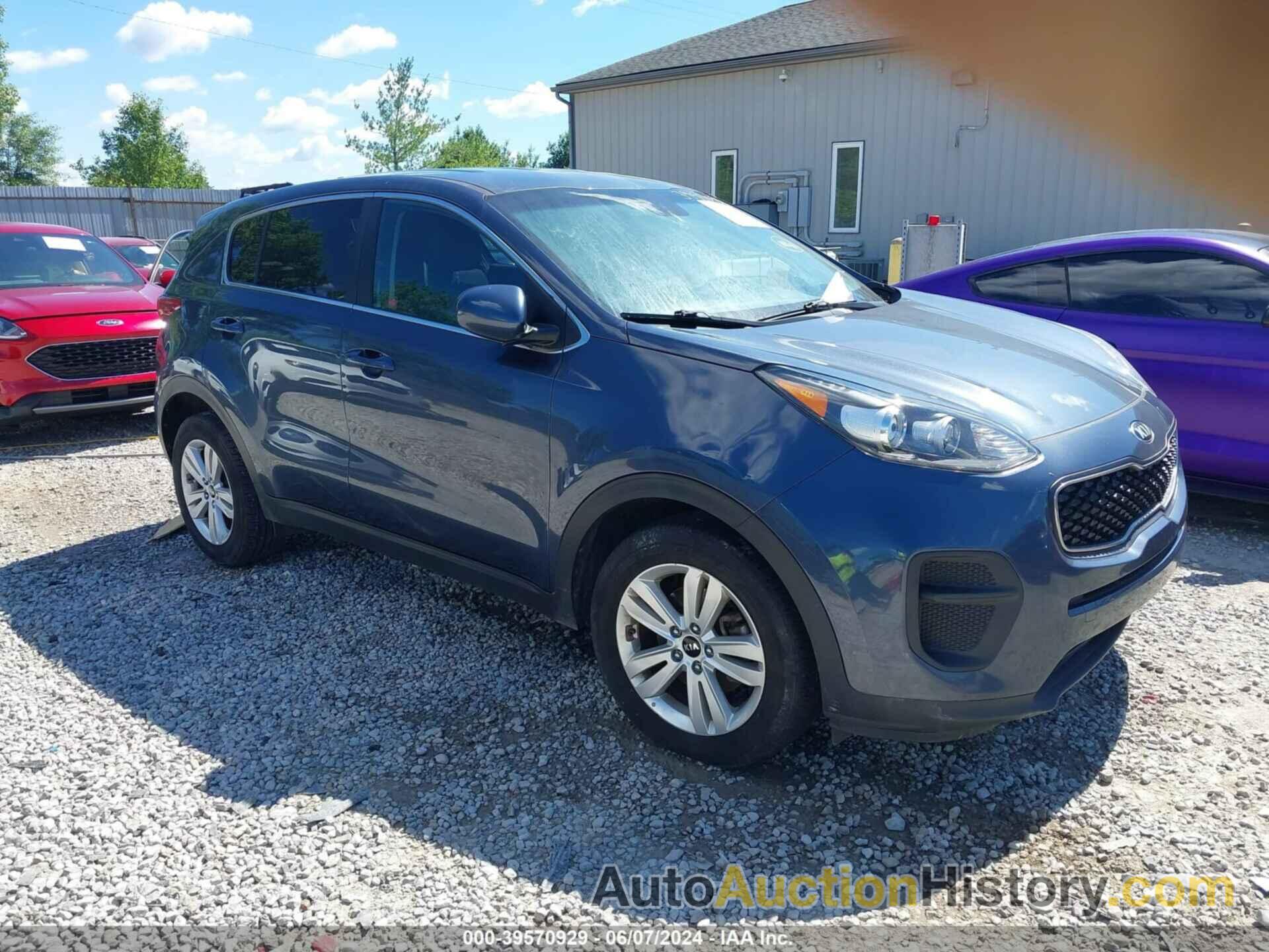 KIA SPORTAGE LX, KNDPM3AC4H7131688