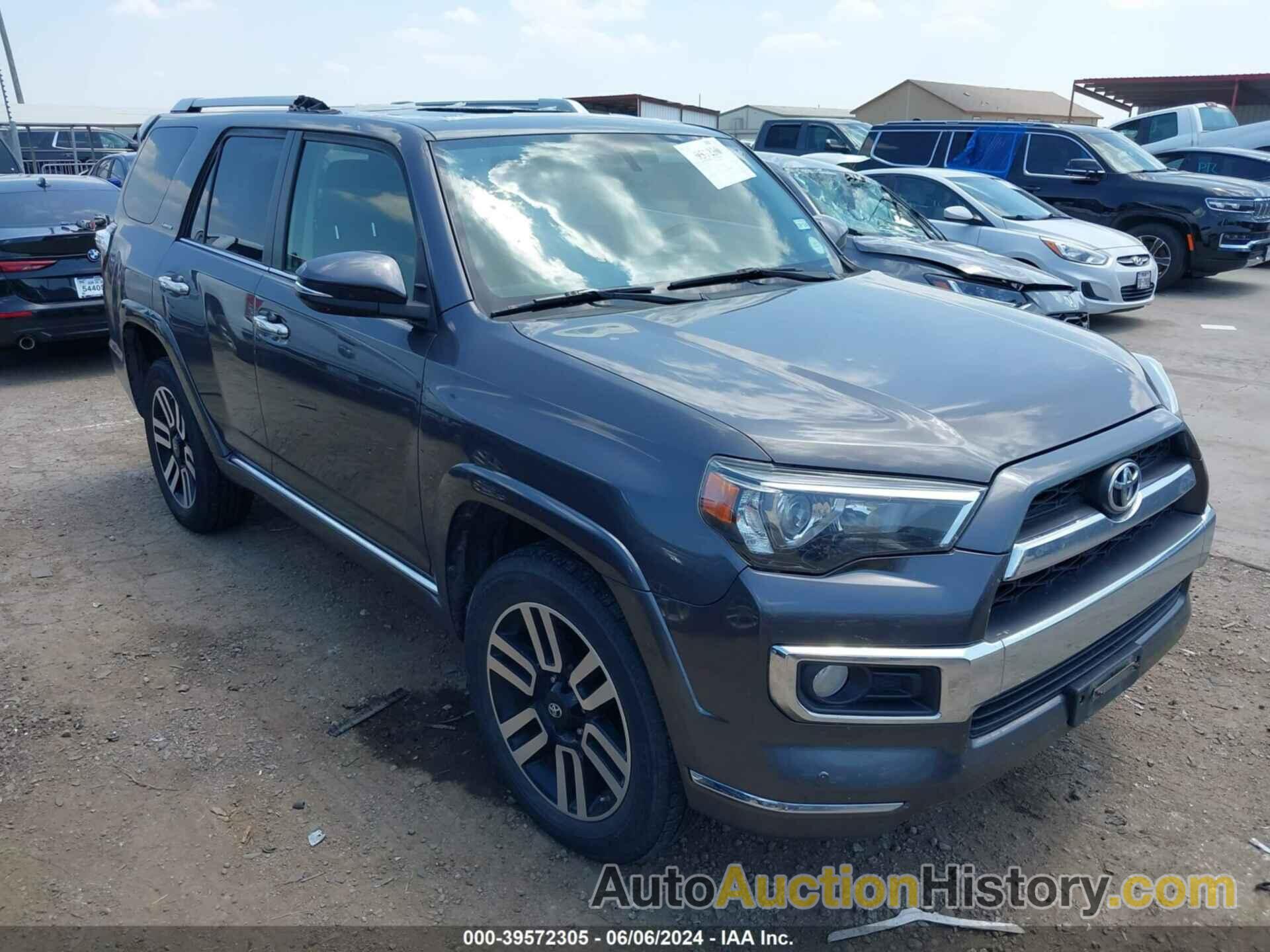 TOYOTA 4RUNNER LIMITED, JTEBU5JR9K5634917