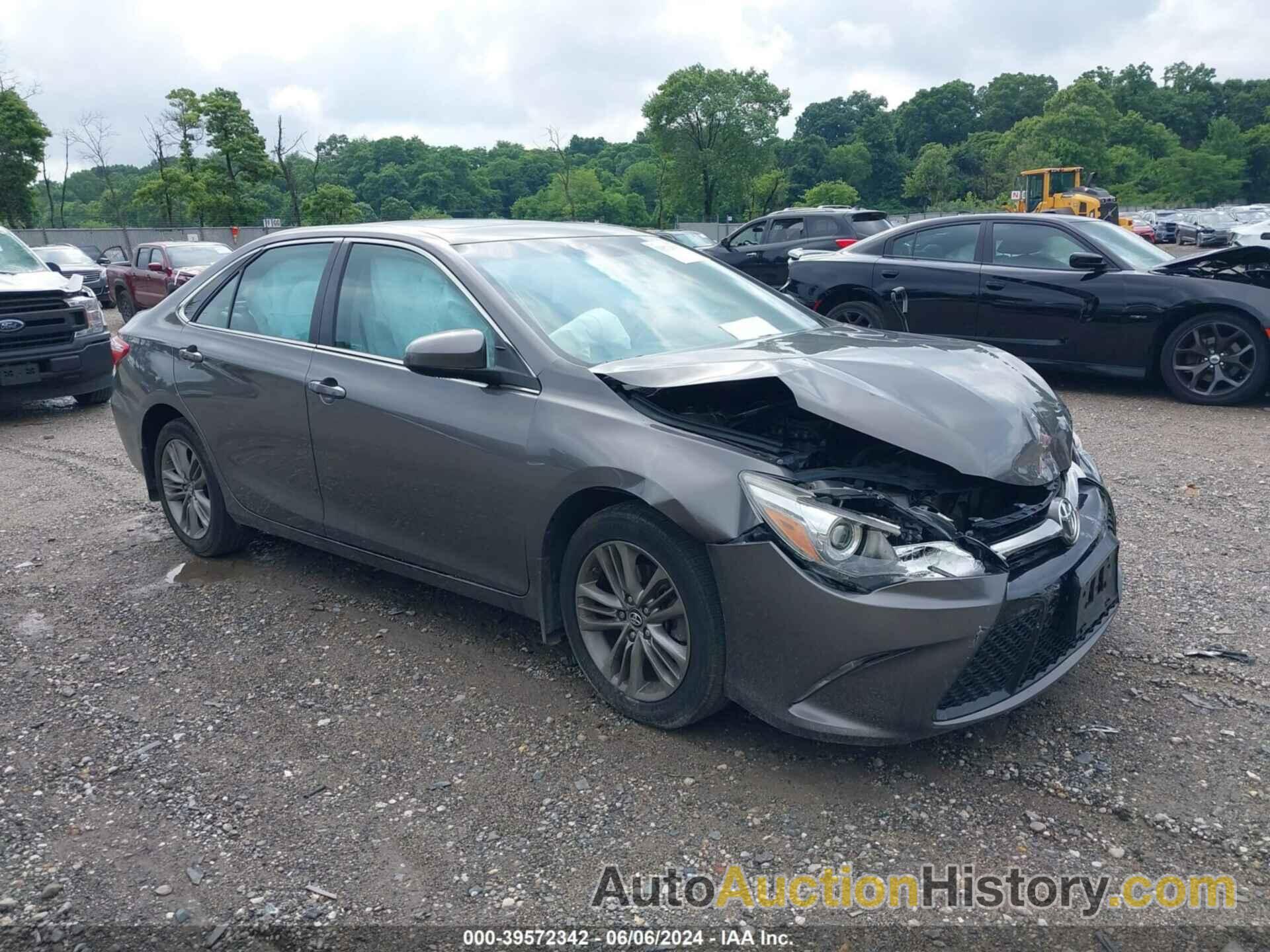 TOYOTA CAMRY LE/XLE/SE/XSE, 4T1BF1FKXHU439860