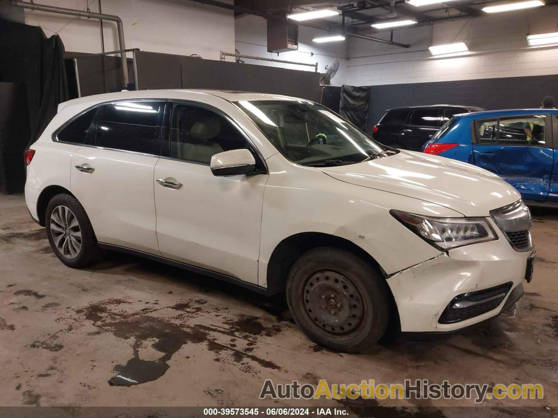 ACURA MDX TECHNOLOGY PACKAGE, 5FRYD4H45FB026091