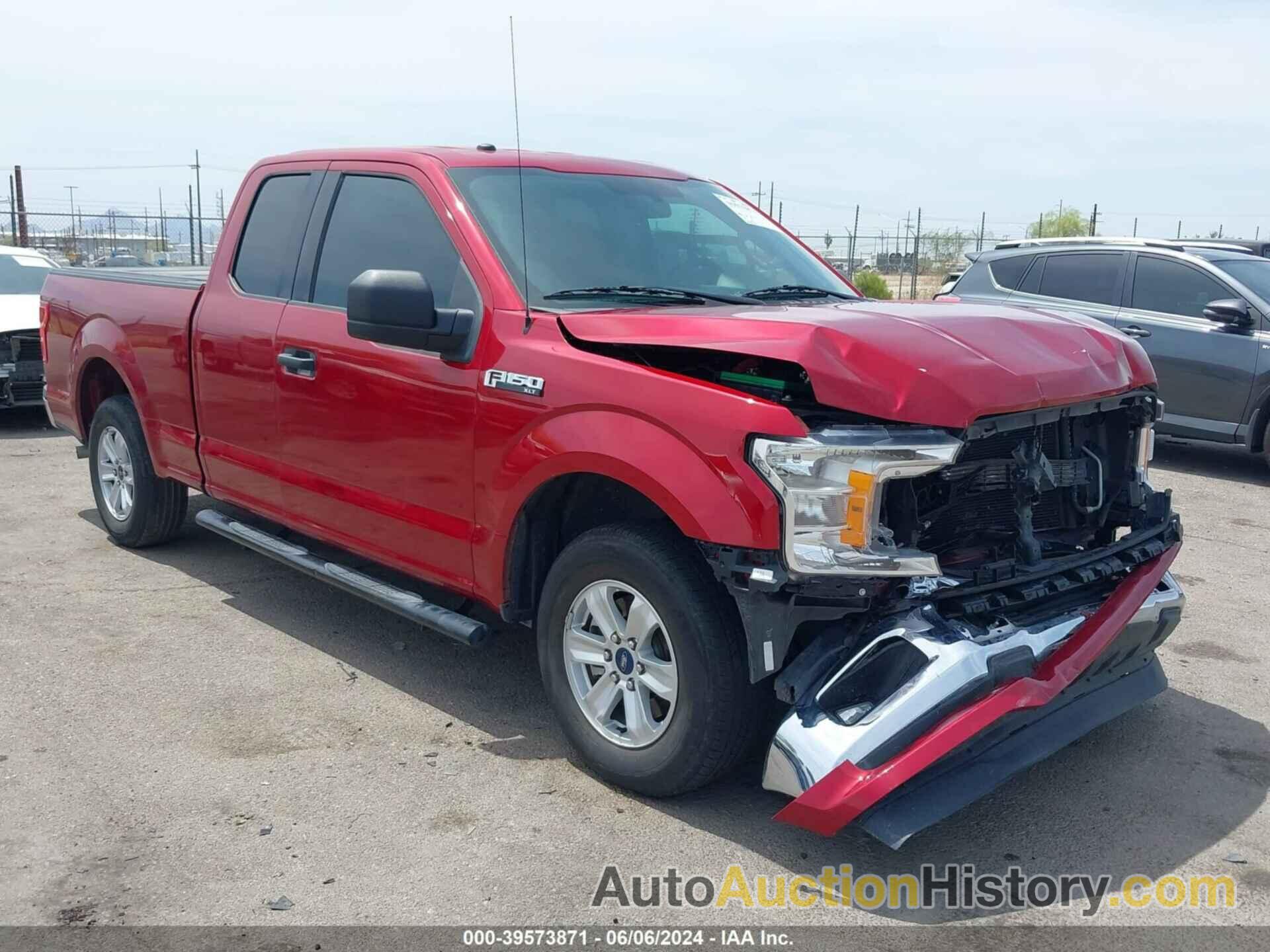 FORD F-150 XLT, 1FTEX1CB9JKG11378