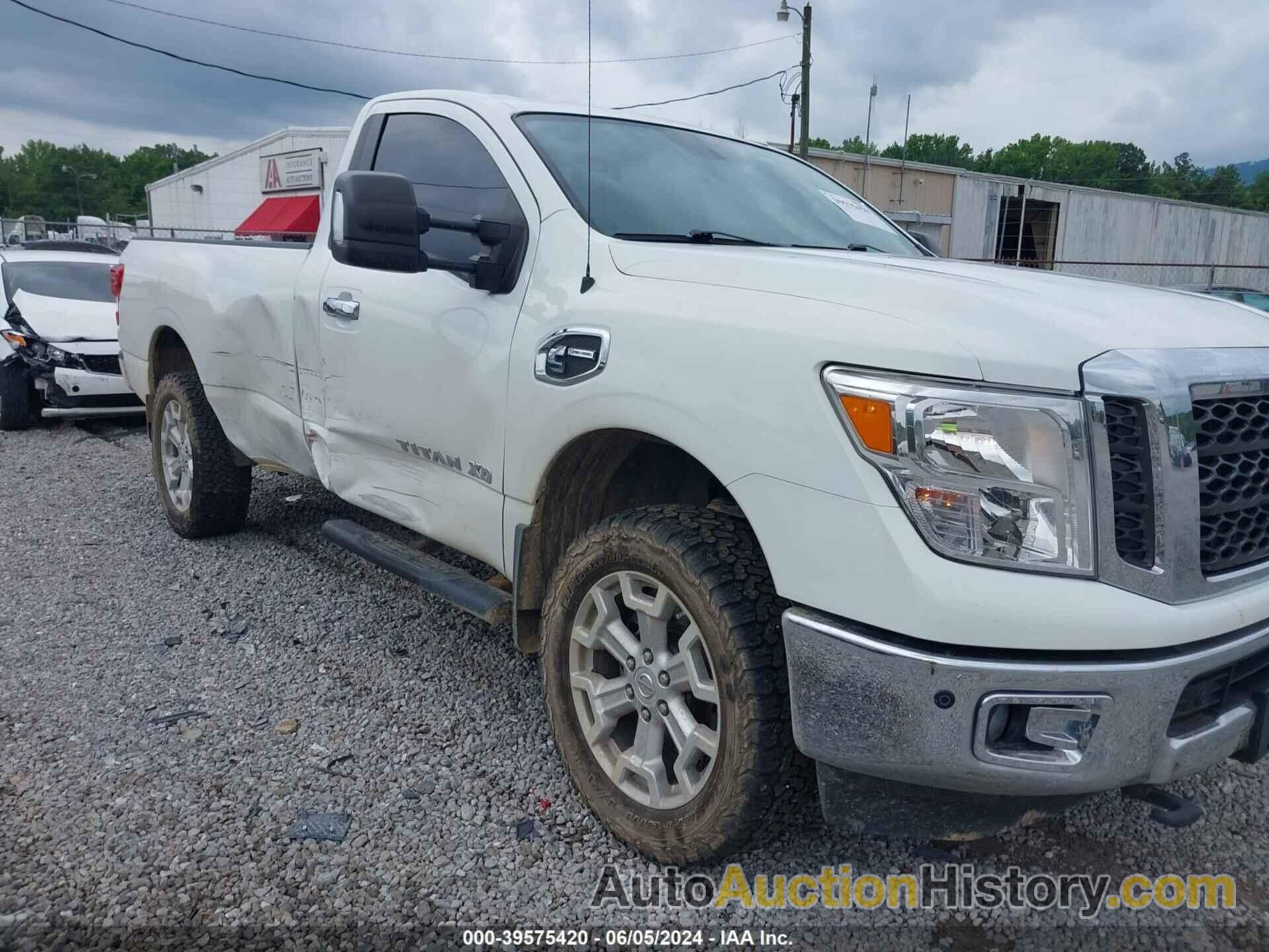 NISSAN TITAN XD SV, 1N6BA1RP7HN556717