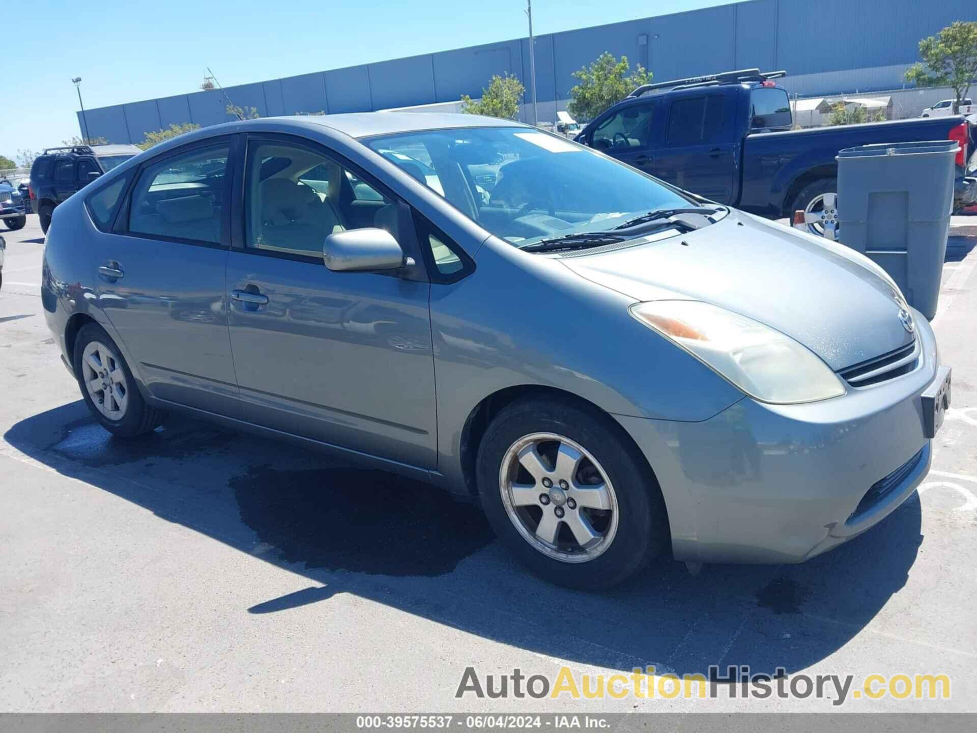 TOYOTA PRIUS, JTDKB20U653122529