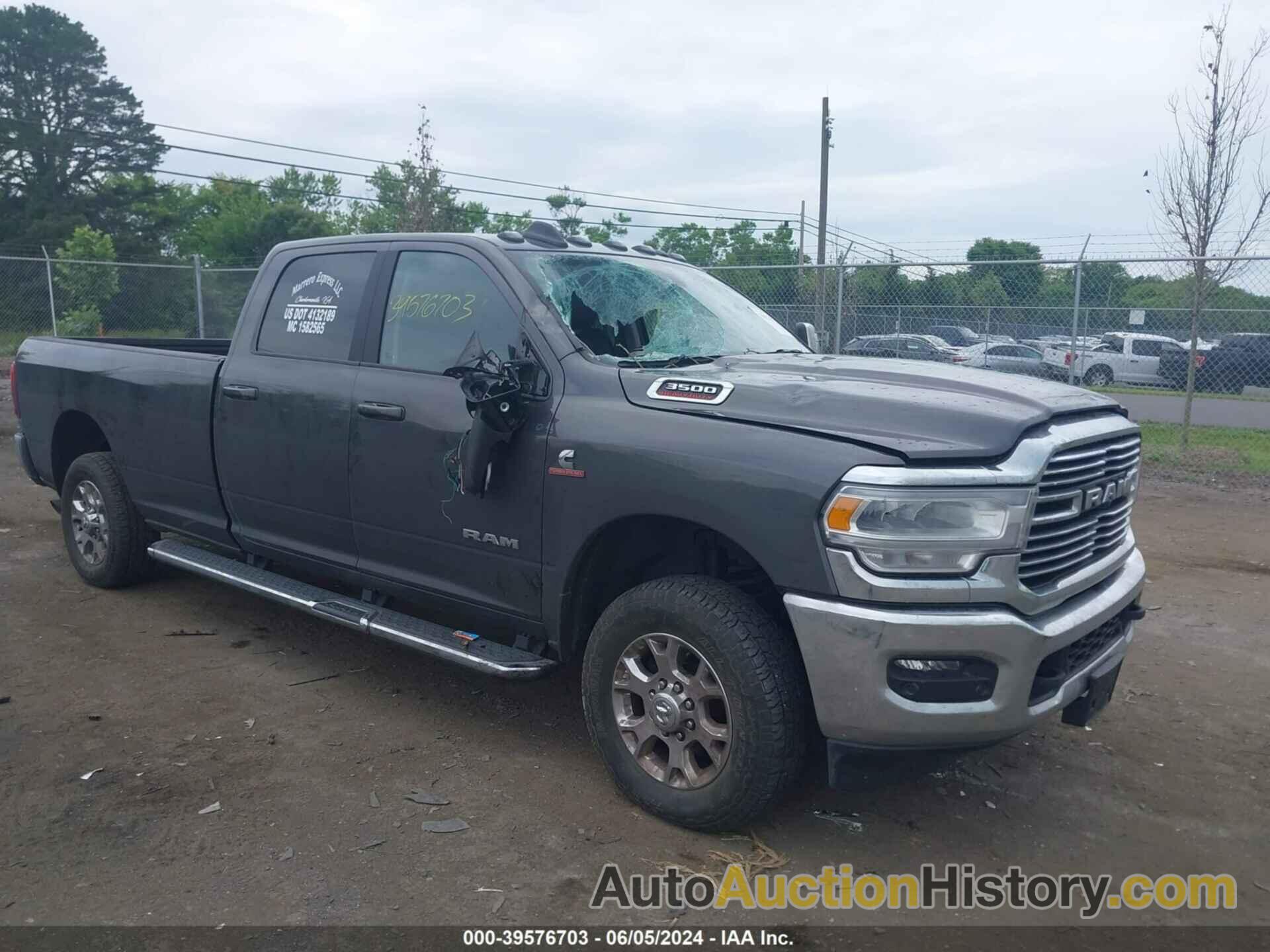 RAM 3500 LARAMIE  4X4 8' BOX, 3C63R3JL0RG122354