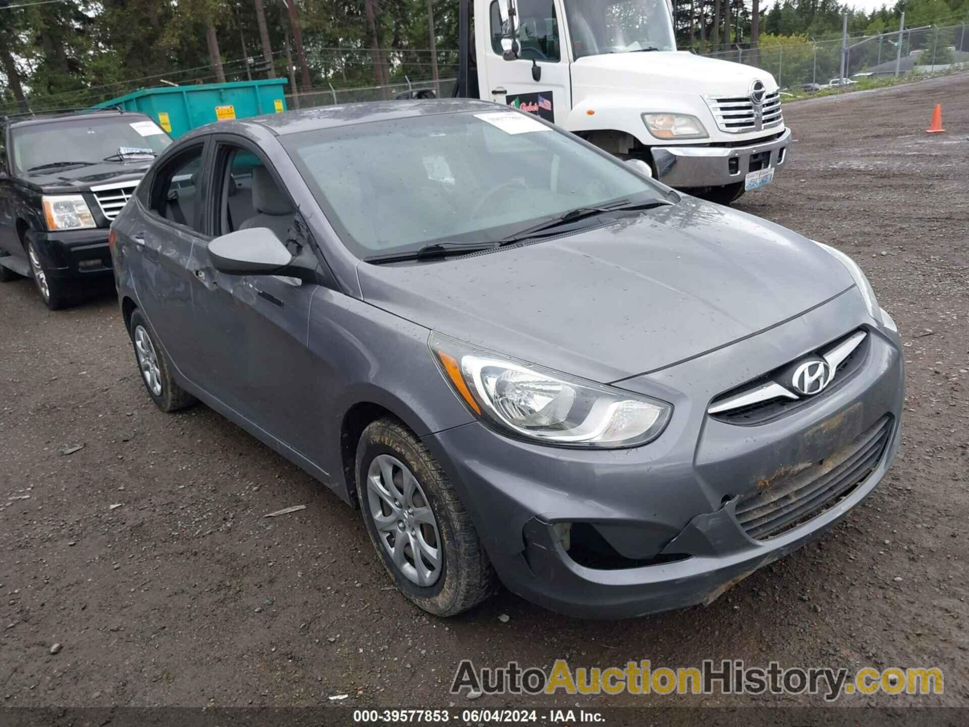 HYUNDAI ACCENT GLS, KMHCT4AE5DU558653