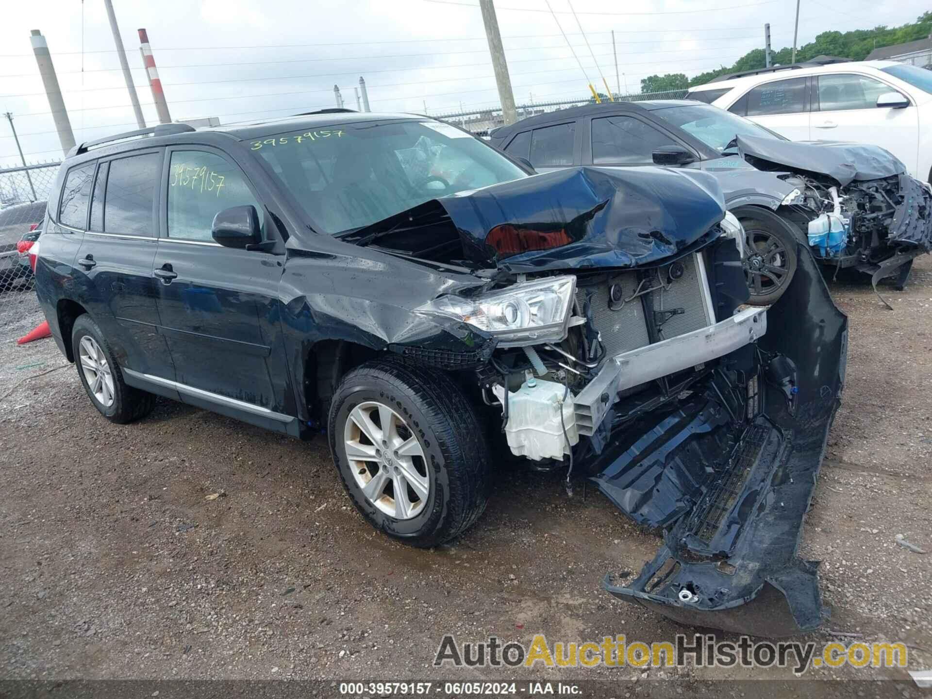 TOYOTA HIGHLANDER SE V6, 5TDBK3EH7BS082263