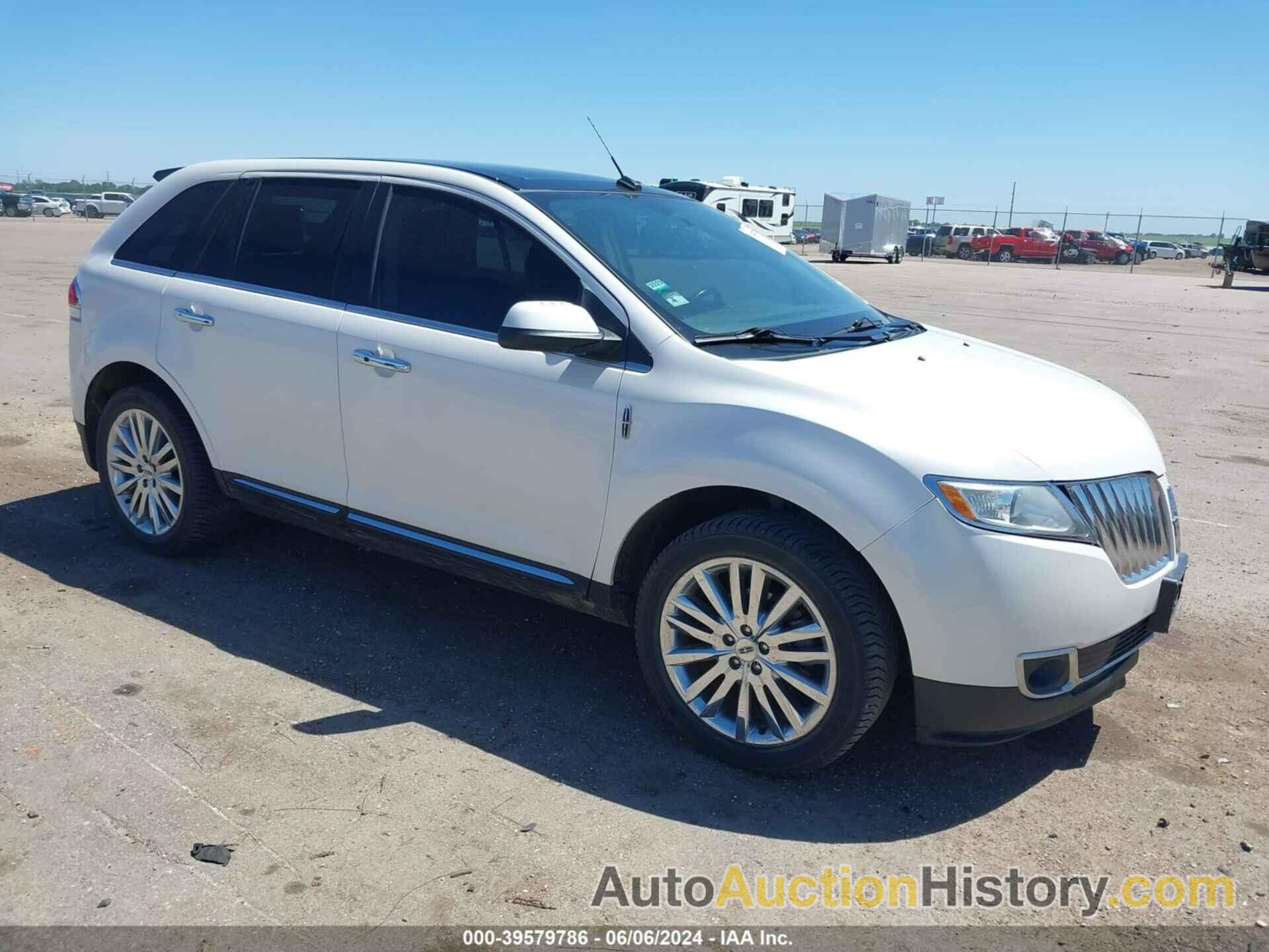 LINCOLN MKX, 2LMDJ8JK2BBJ31333