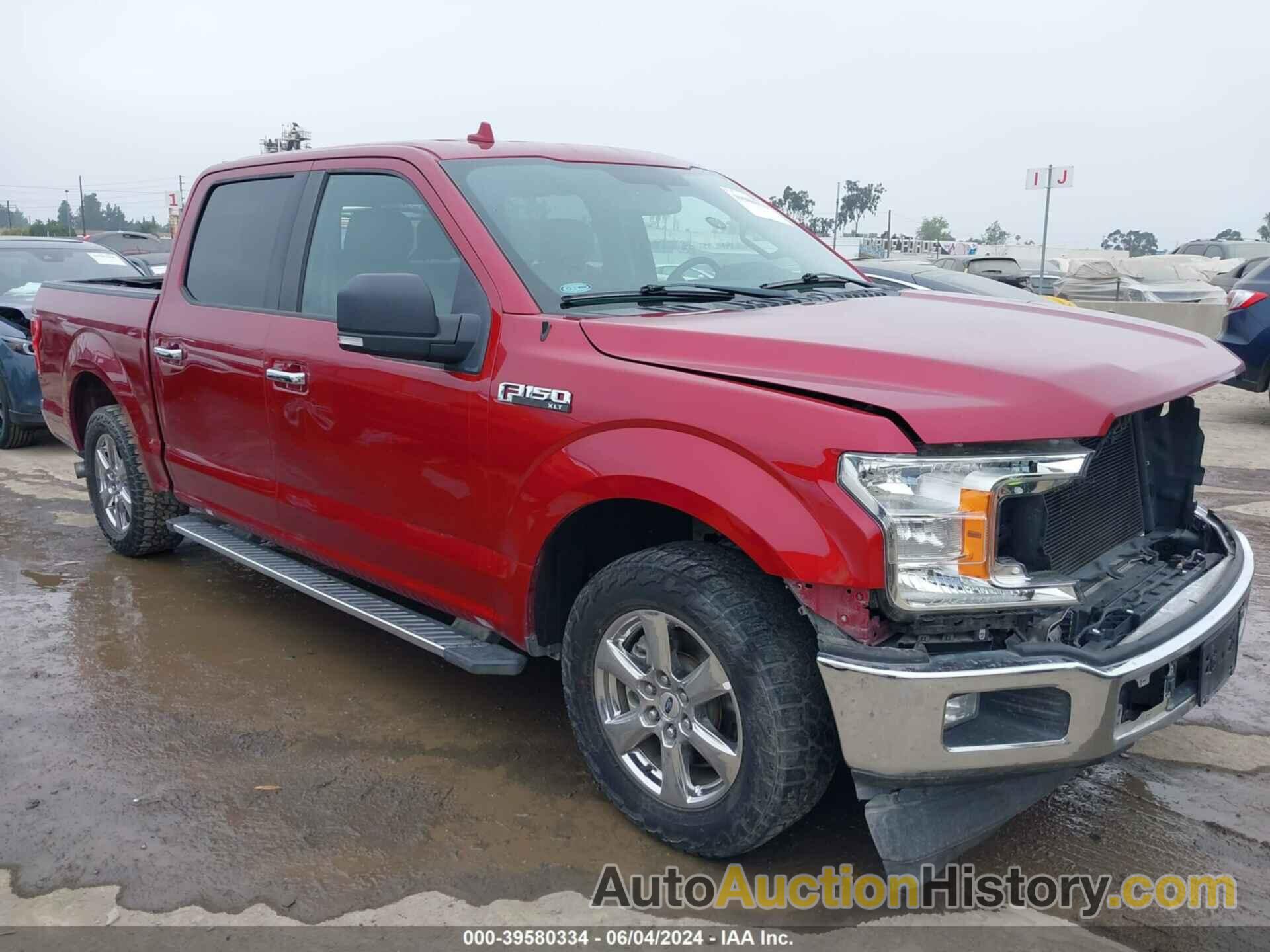 FORD F-150 XLT, 1FTEW1CPXJKD35212