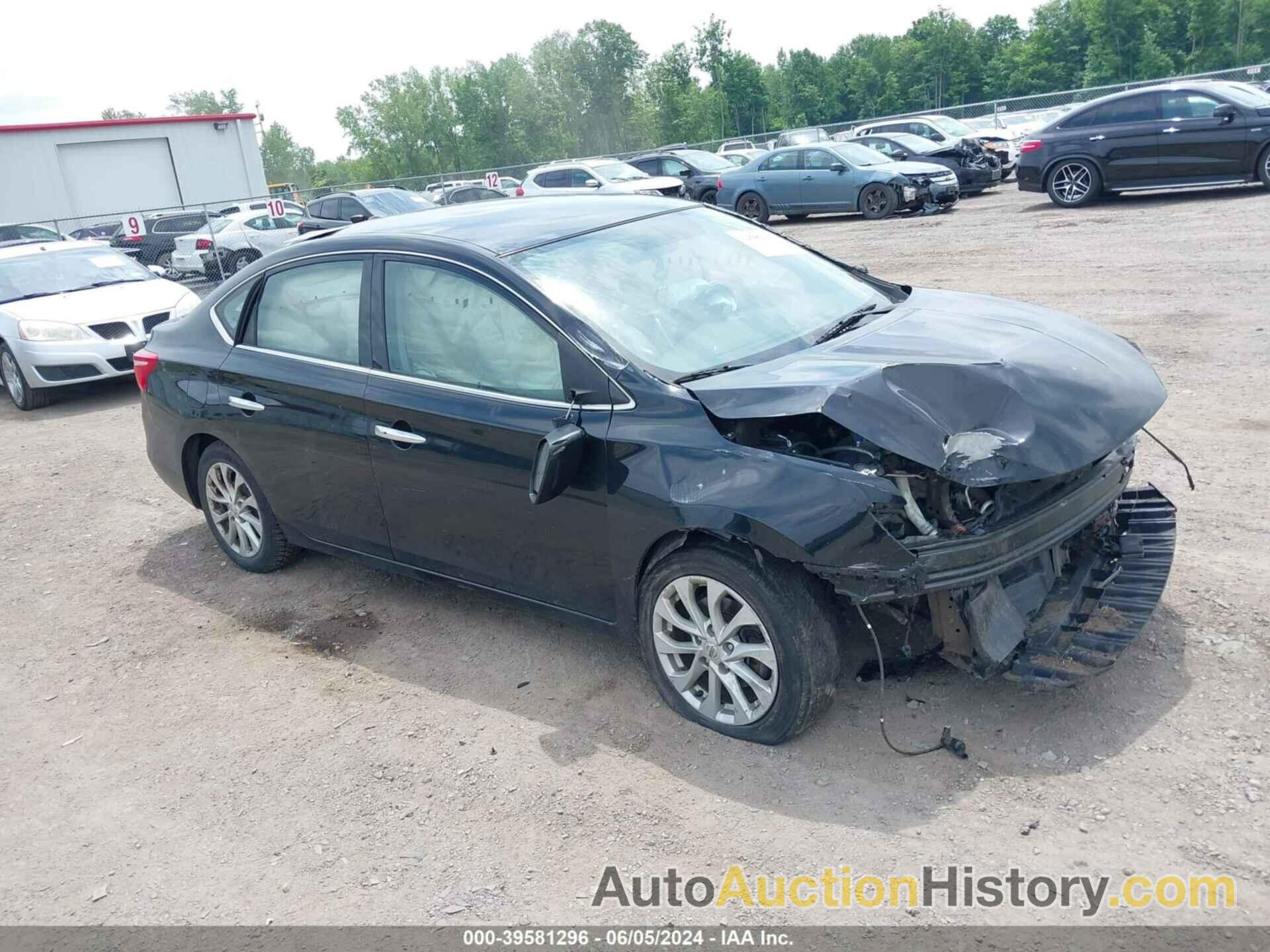 NISSAN SENTRA SV, 3N1AB7AP4JL647253