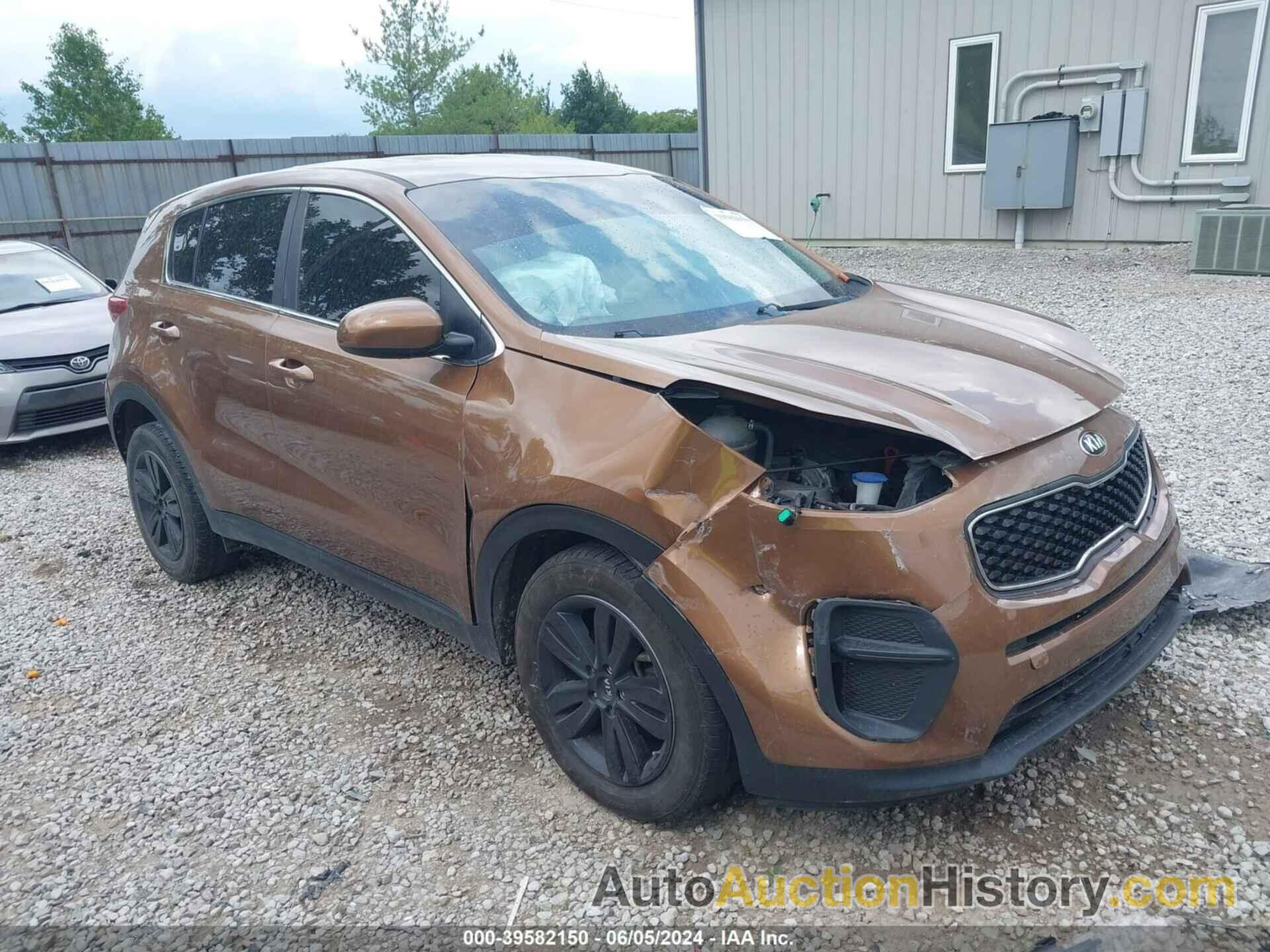 KIA SPORTAGE LX, KNDPM3AC2K7552462