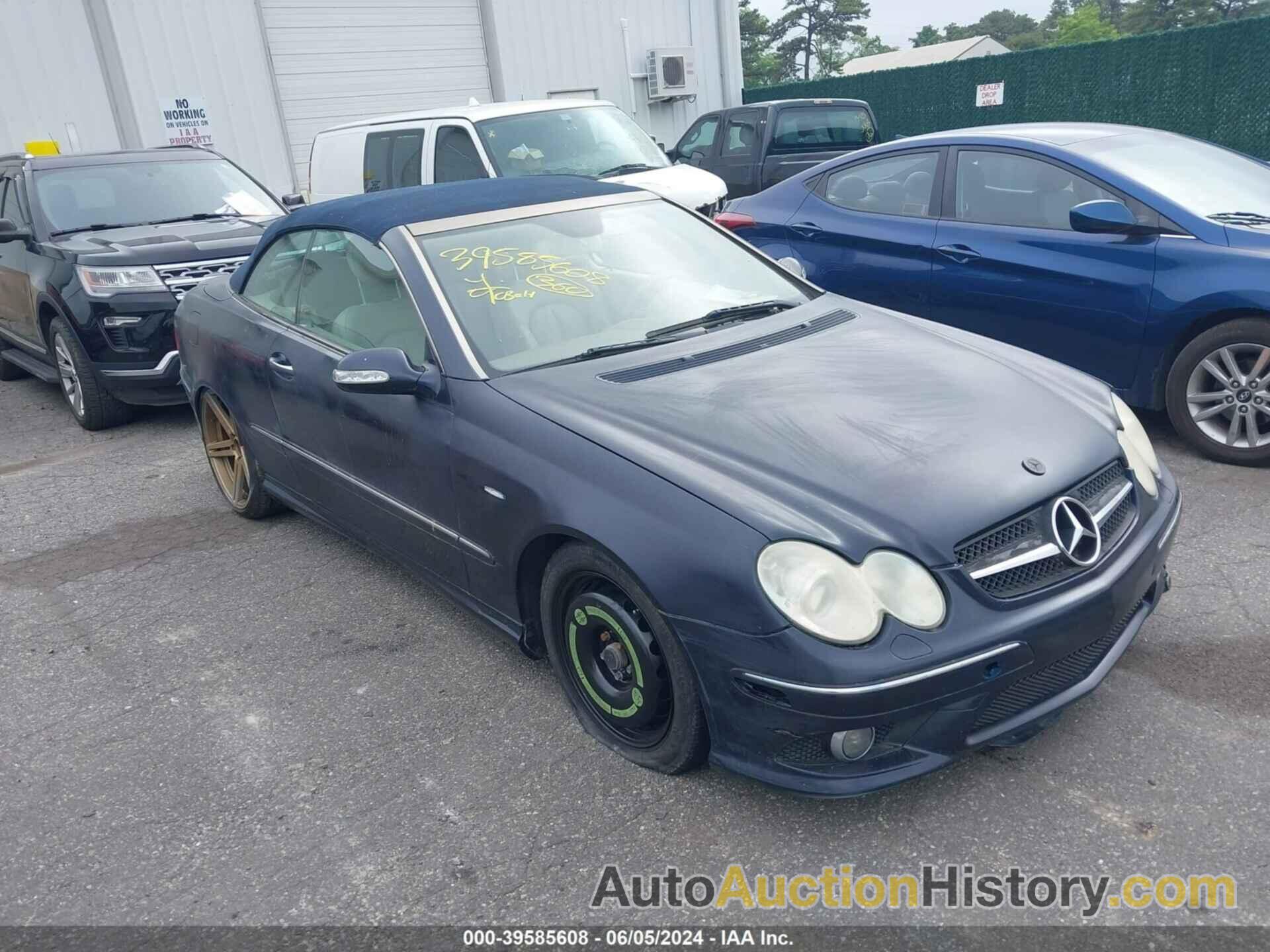 MERCEDES-BENZ CLK 550, WDBTK72G37T075227