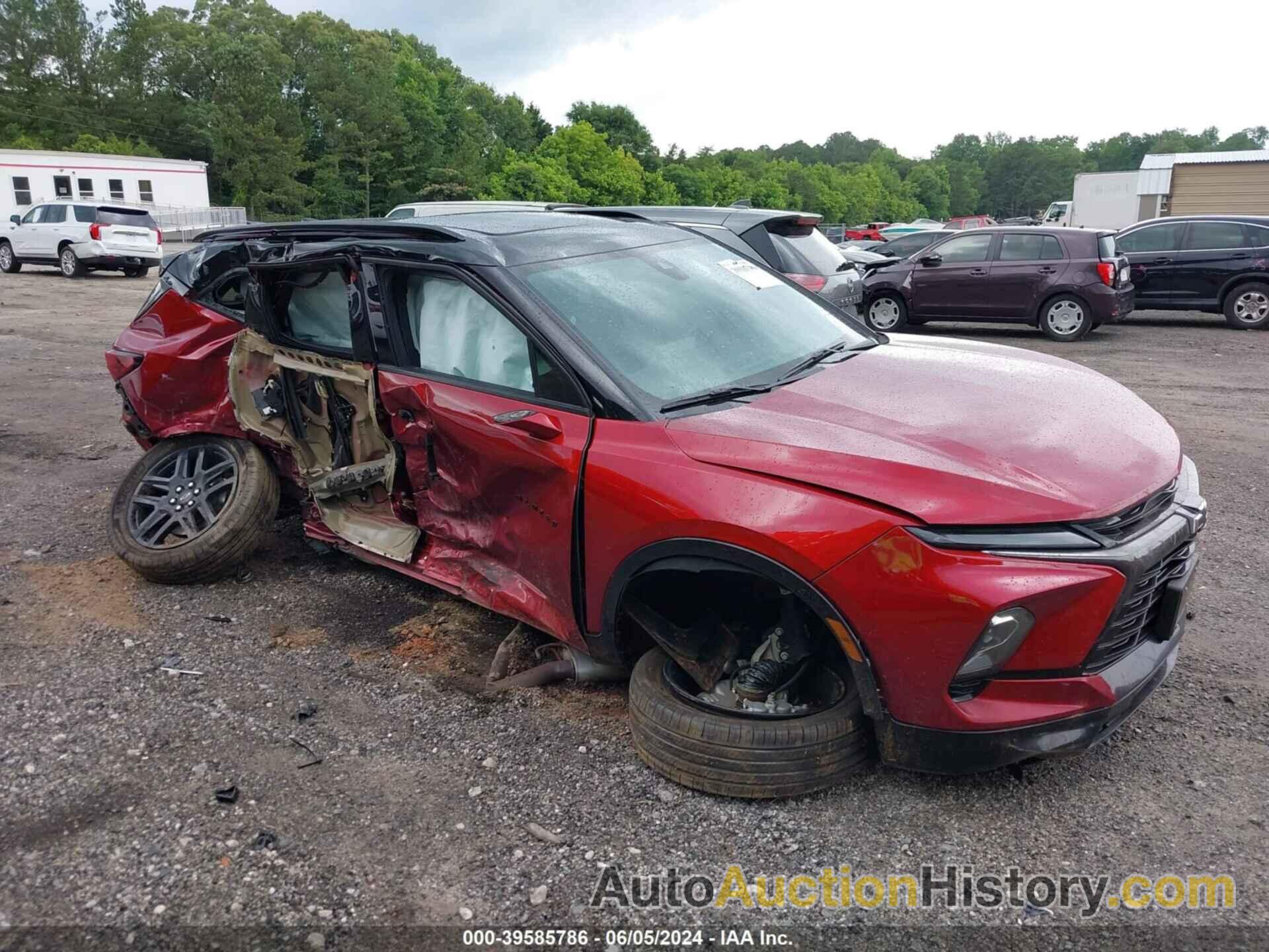 CHEVROLET BLAZER FWD RS, 3GNKBERS8RS158717