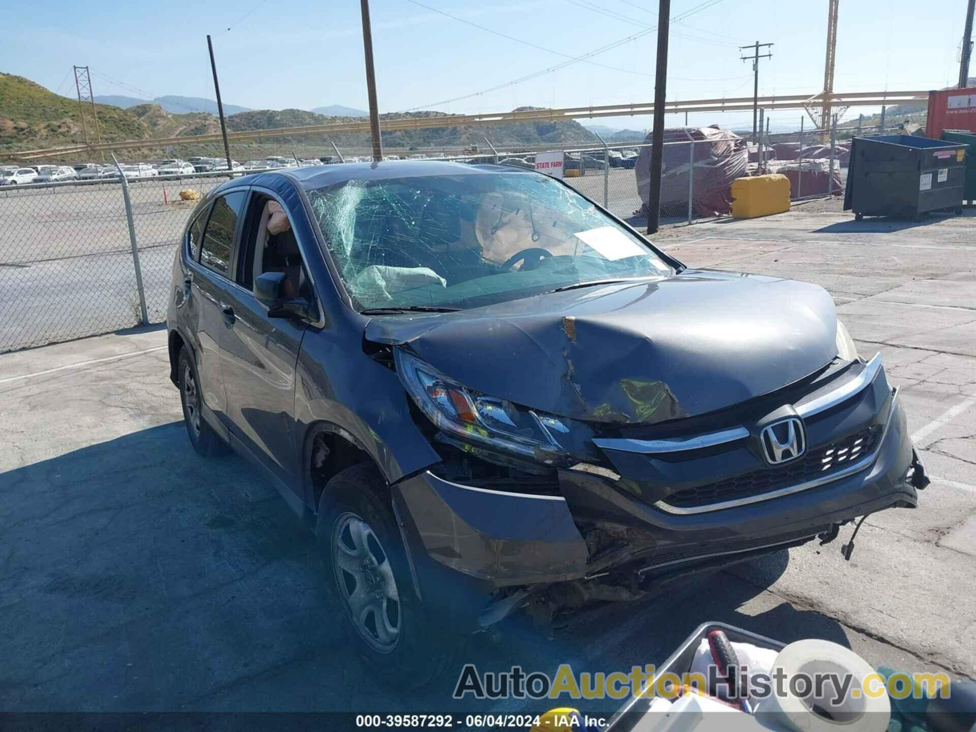 HONDA CR-V LX, 5J6RM3H37FL001000