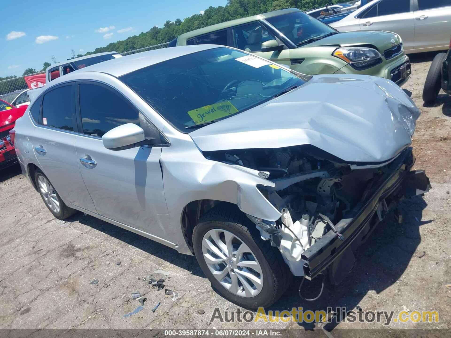 NISSAN SENTRA SV, 3N1AB7AP6JL633306