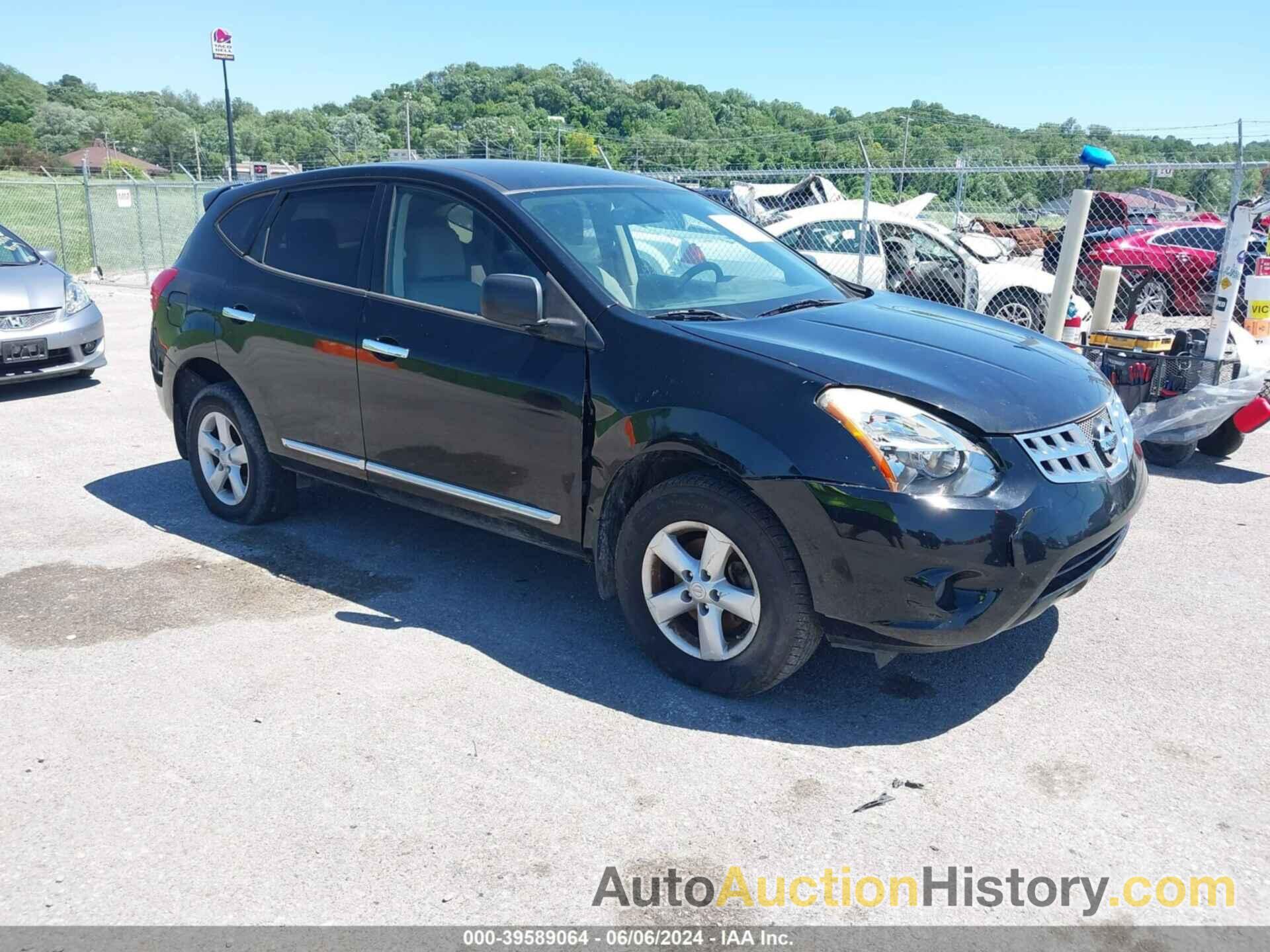 NISSAN ROGUE S, JN8AS5MTXCW610381