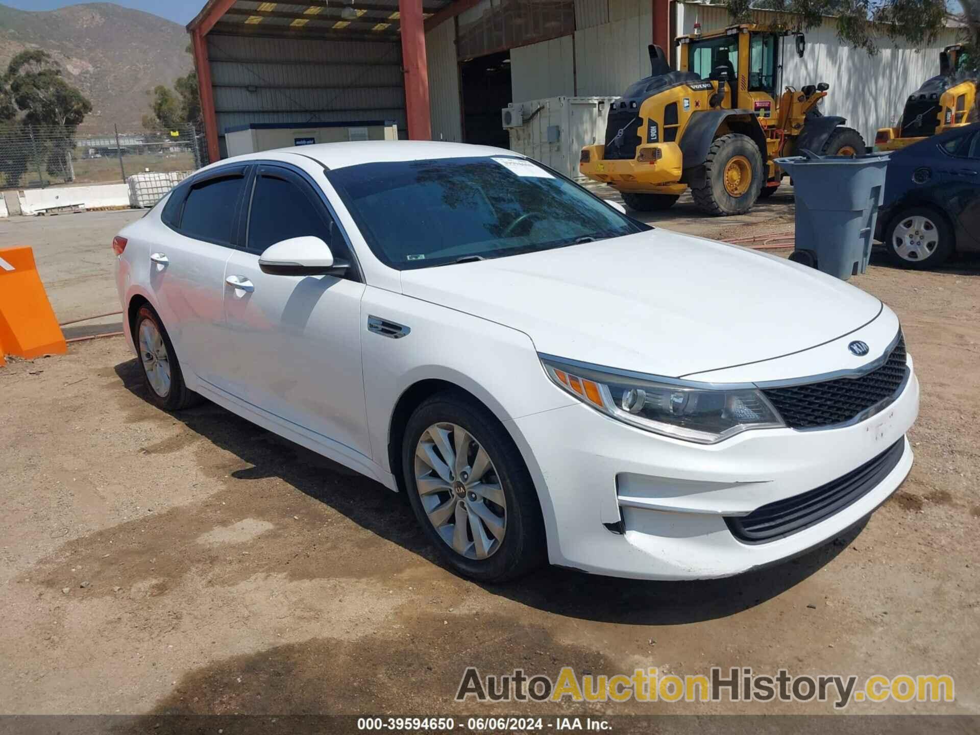 KIA OPTIMA LX, 5XXGT4L37GG081719