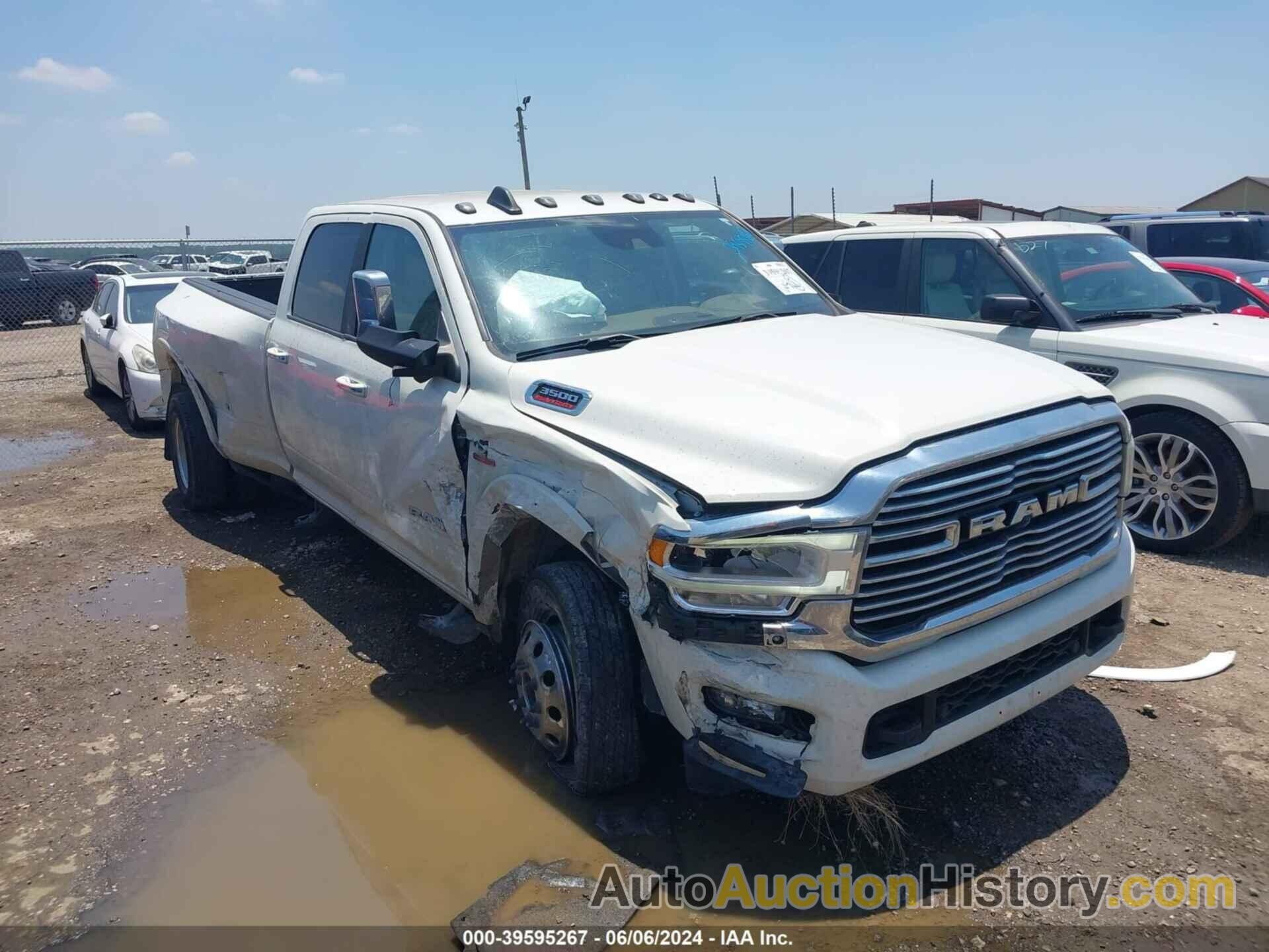 RAM 3500 LARAMIE  4X4 8' BOX, 3C63RRJL5LG179420