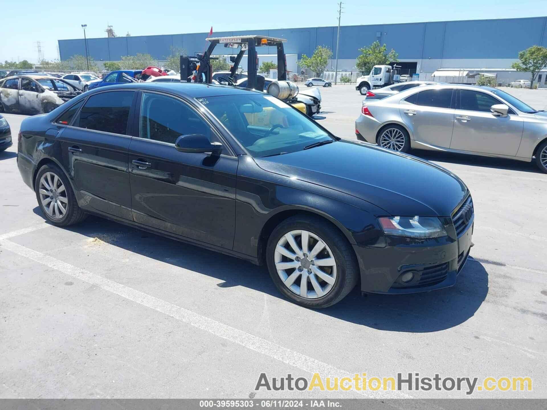 AUDI A4 2.0T PREMIUM, WAUAFAFL8CN008569