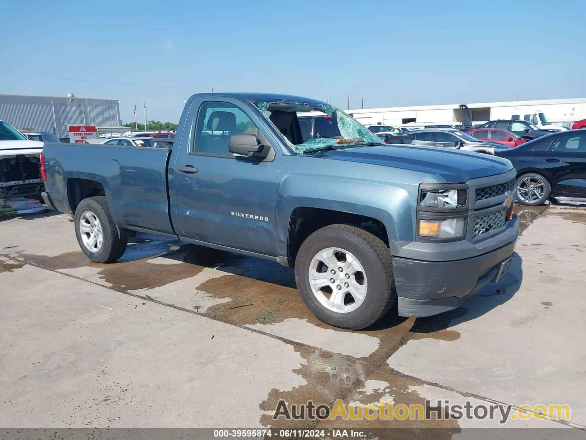 CHEVROLET SILVERADO 1500 WORK TRUCK 1WT, 1GCNCPEH4EZ329288