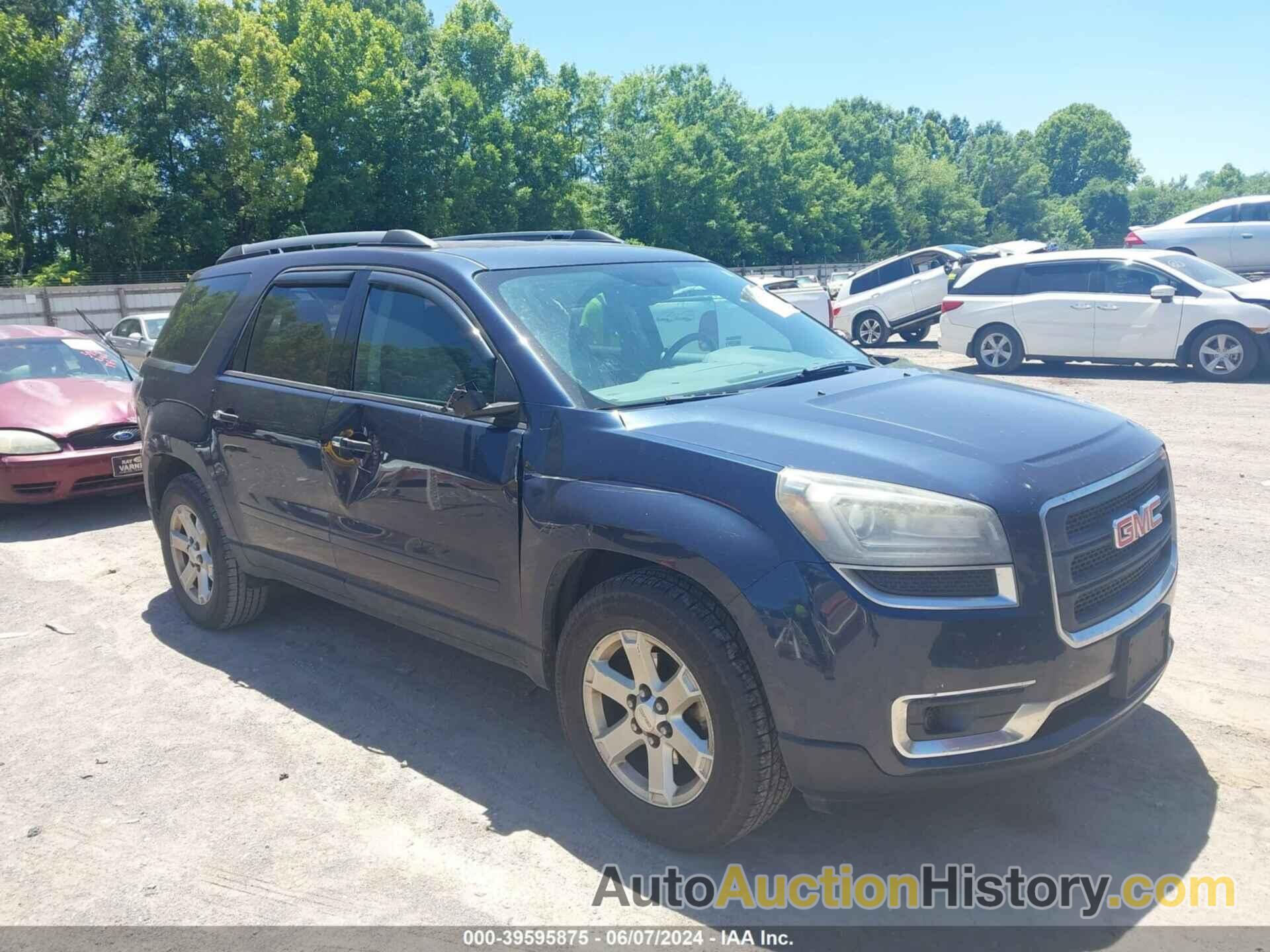 GMC ACADIA SLE-2, 1GKKRPKD4FJ355459