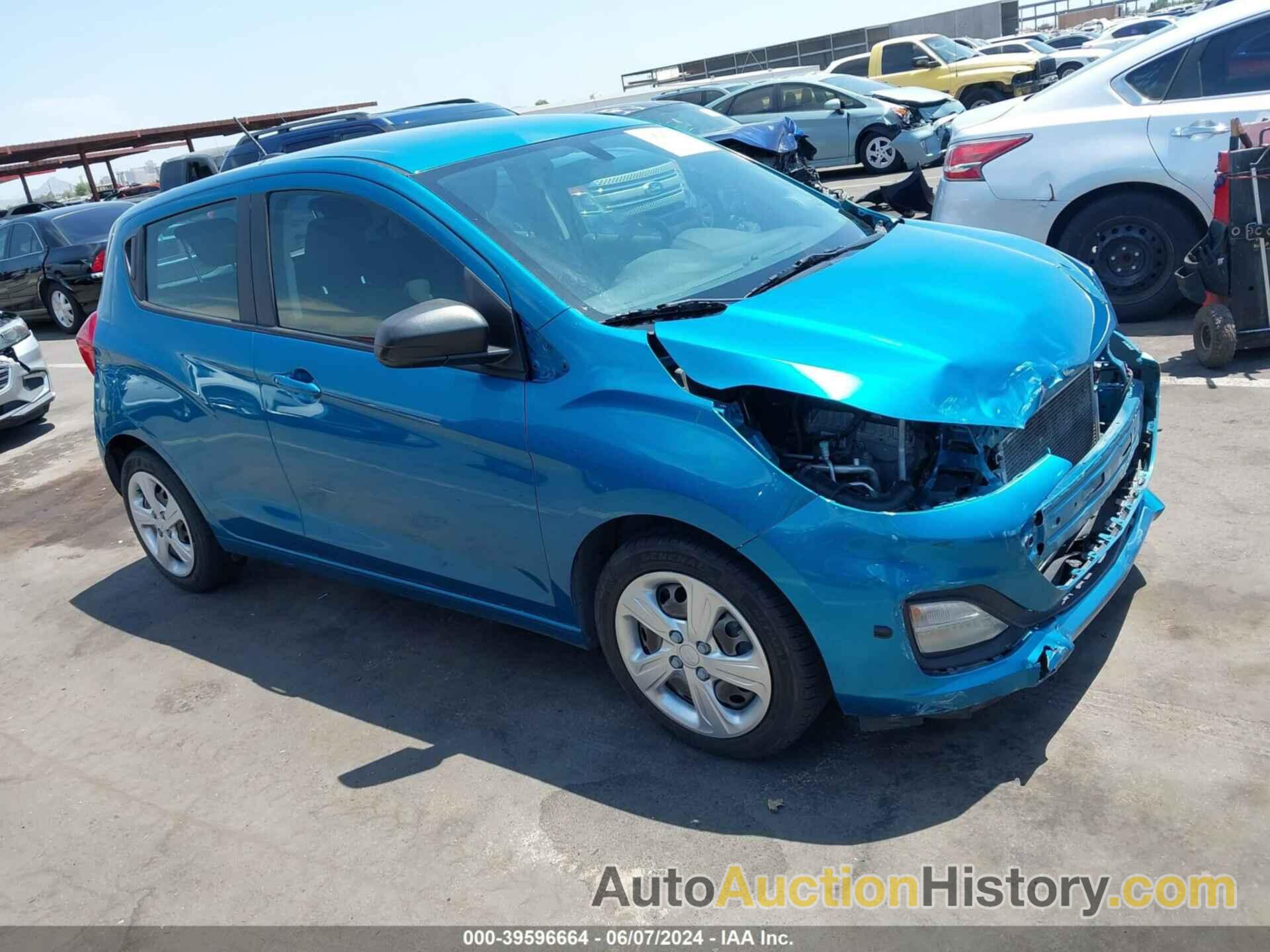 CHEVROLET SPARK FWD LS AUTOMATIC, KL8CB6SA9LC445302