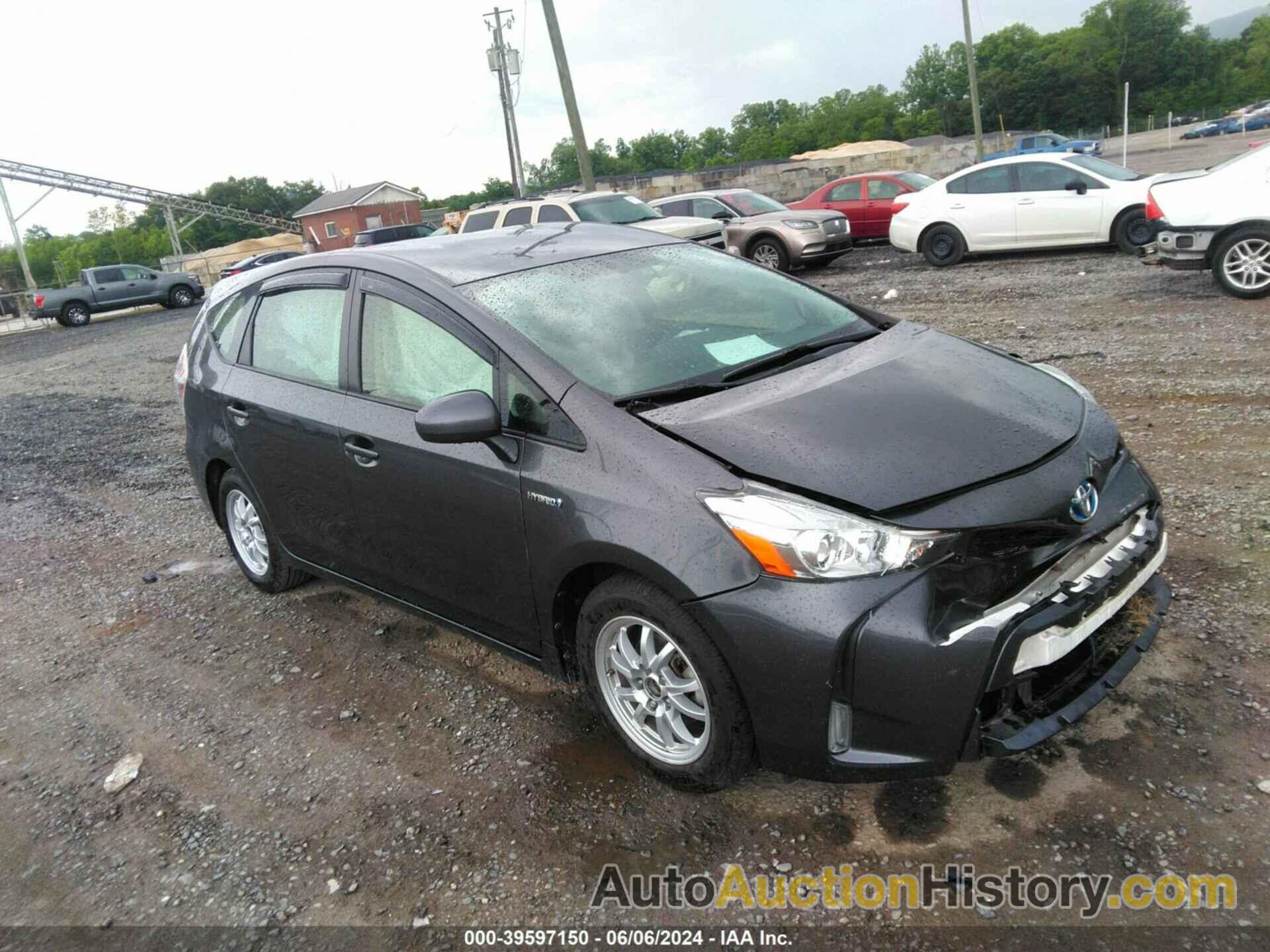 TOYOTA PRIUS V FOUR, JTDZN3EU6HJ064085