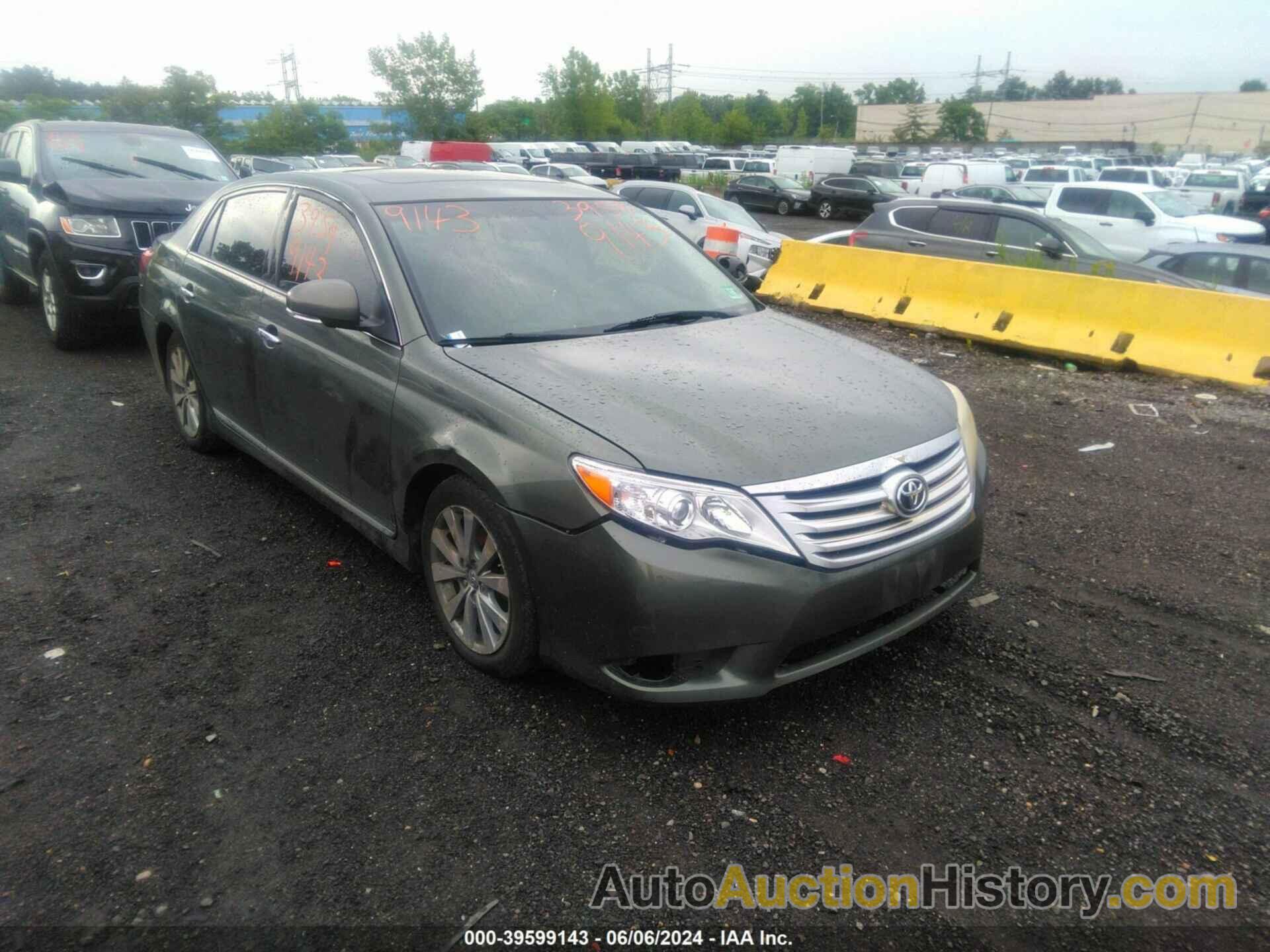 TOYOTA AVALON LIMITED, 4T1BK3DB5BU408517