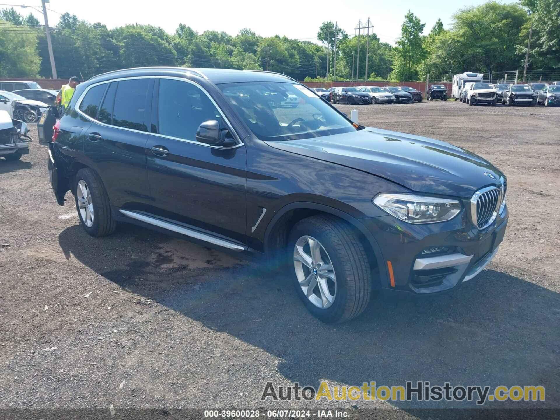 BMW X3 XDRIVE30I, 5UXTY5C09L9D52333