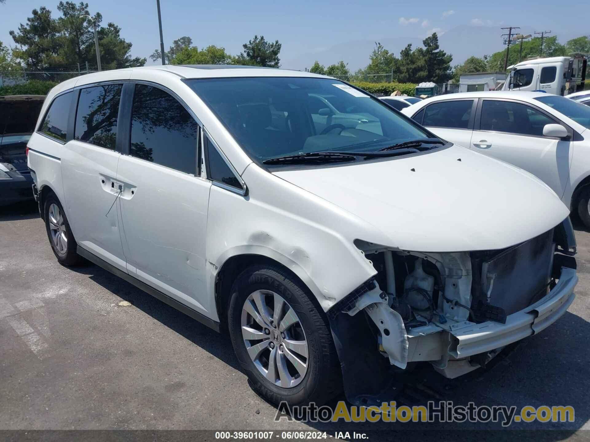 HONDA ODYSSEY EX-L, 5FNRL5H63EB048881