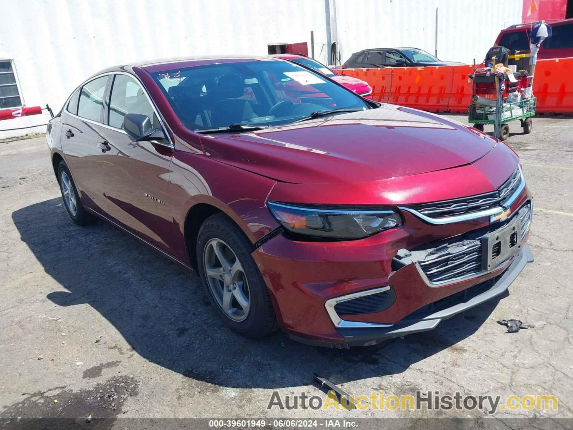 CHEVROLET MALIBU LS, 1G1ZB5ST4GF299806