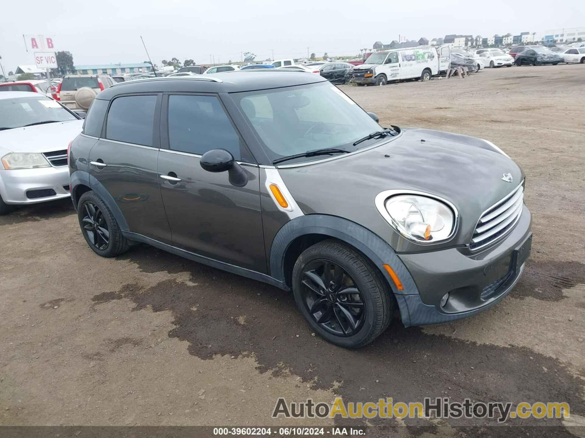 MINI COOPER COUNTRYMAN, WMWZB3C53CWM03933