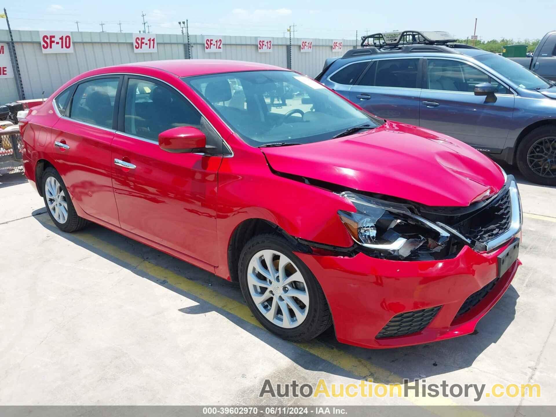 NISSAN SENTRA SV, 3N1AB7AP8JL641438