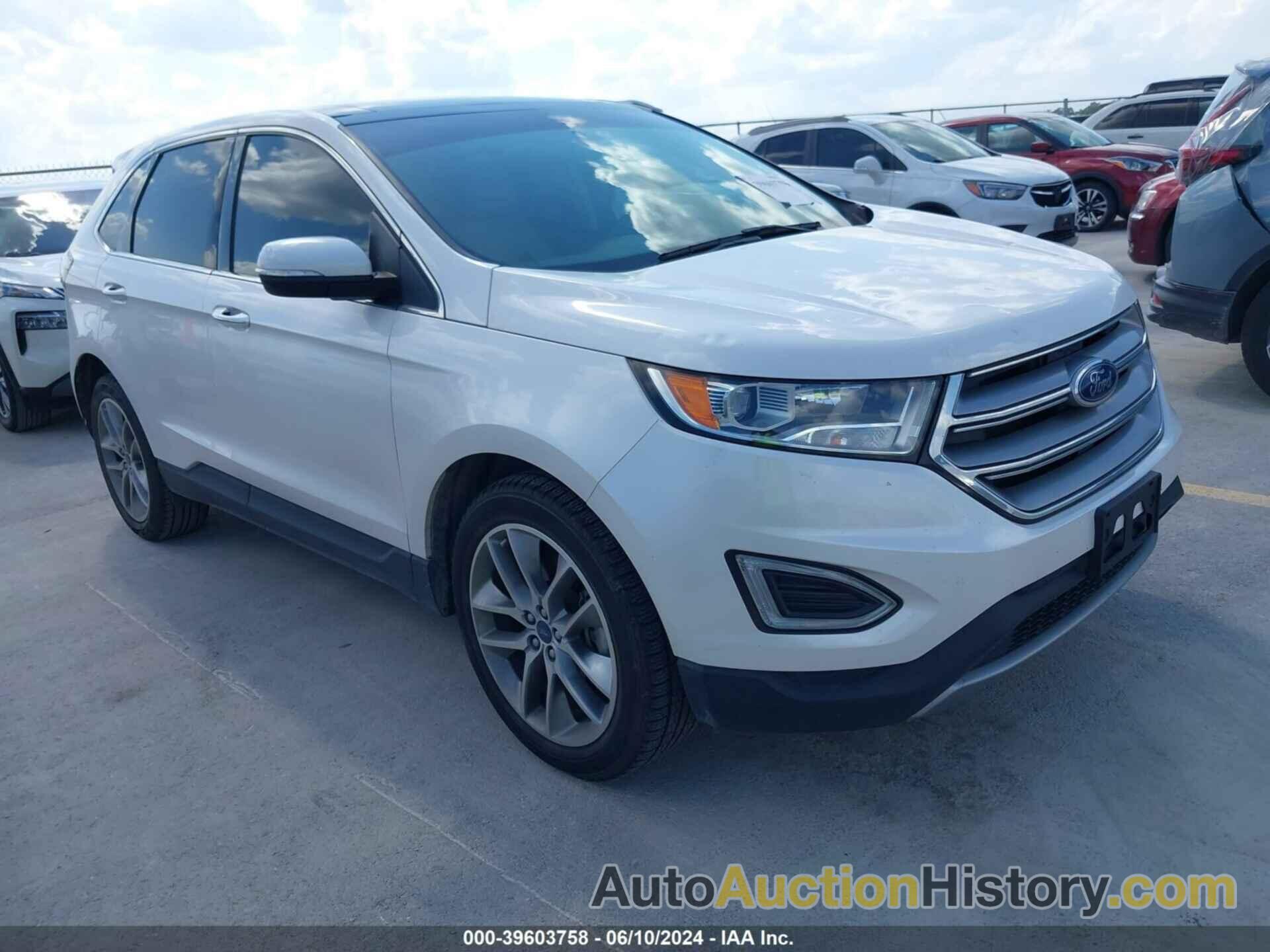 FORD EDGE TITANIUM, 2FMPK3K82JBB38745