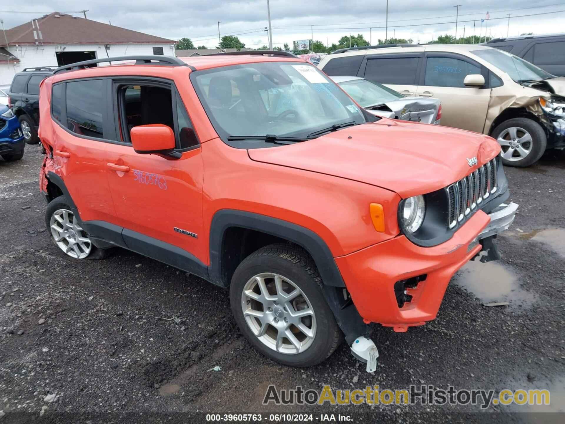 JEEP RENEGADE LATITUDE 4X4, ZACNJDBB5MPN20362